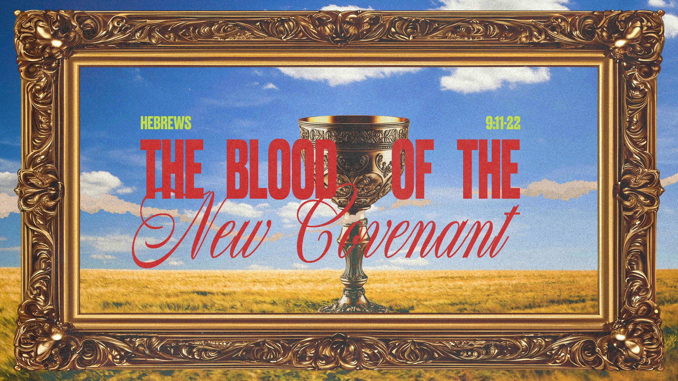 The Blood of the New Covenant