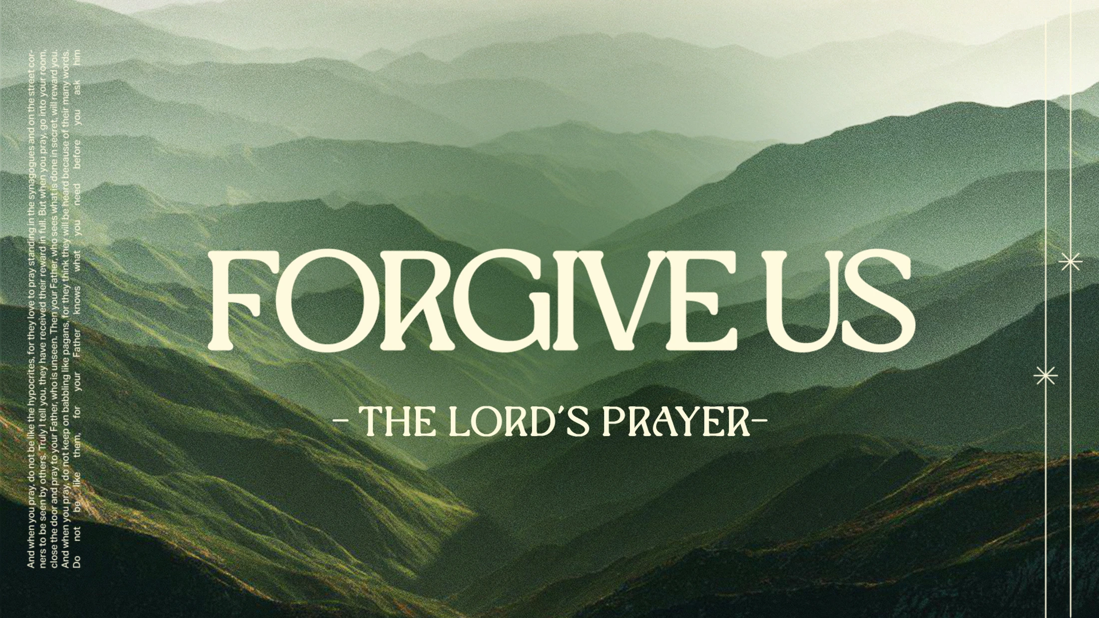 Forgive Us