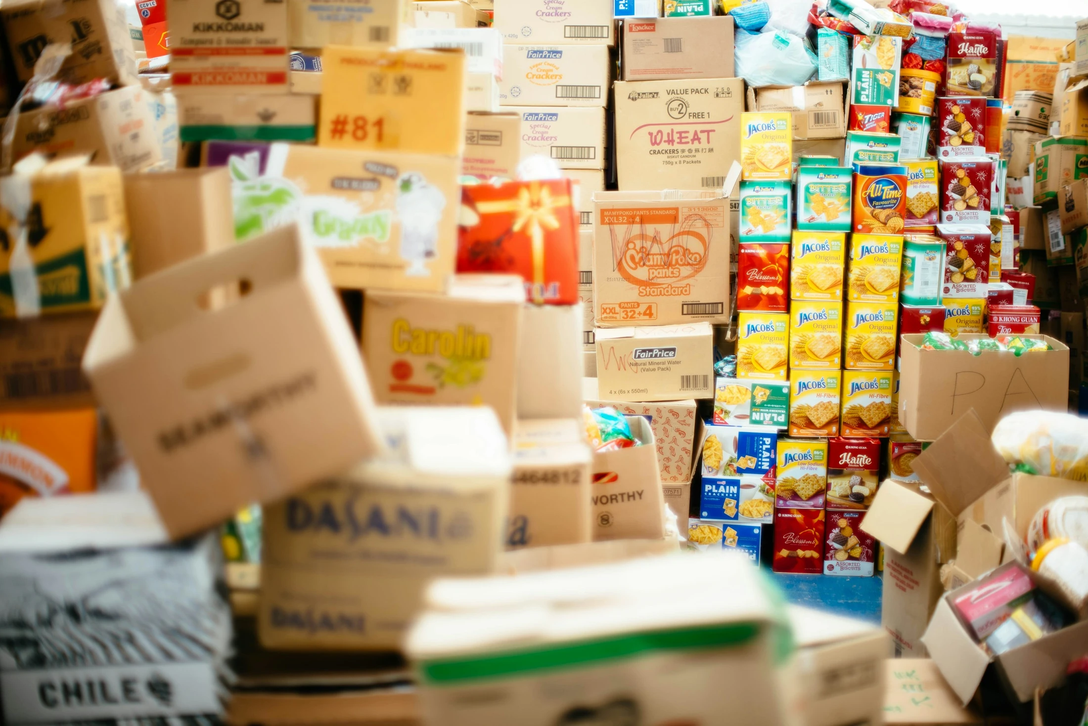 CONNECT Food Box Collection List
