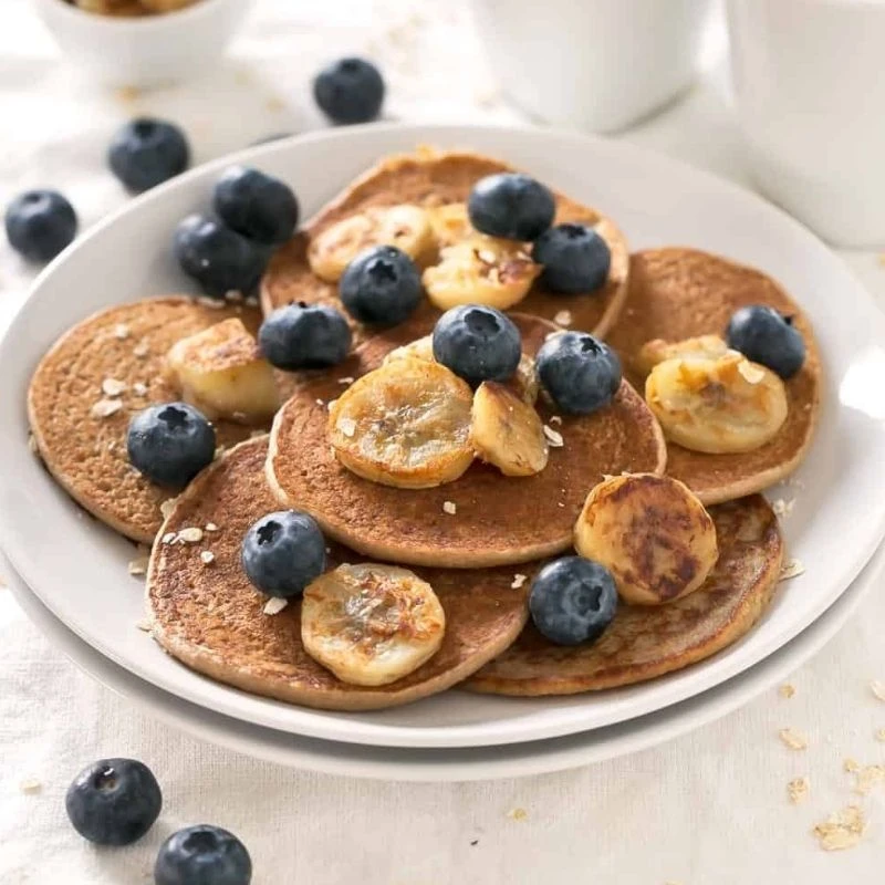 3-Ingredient Vegan GF Pancakes