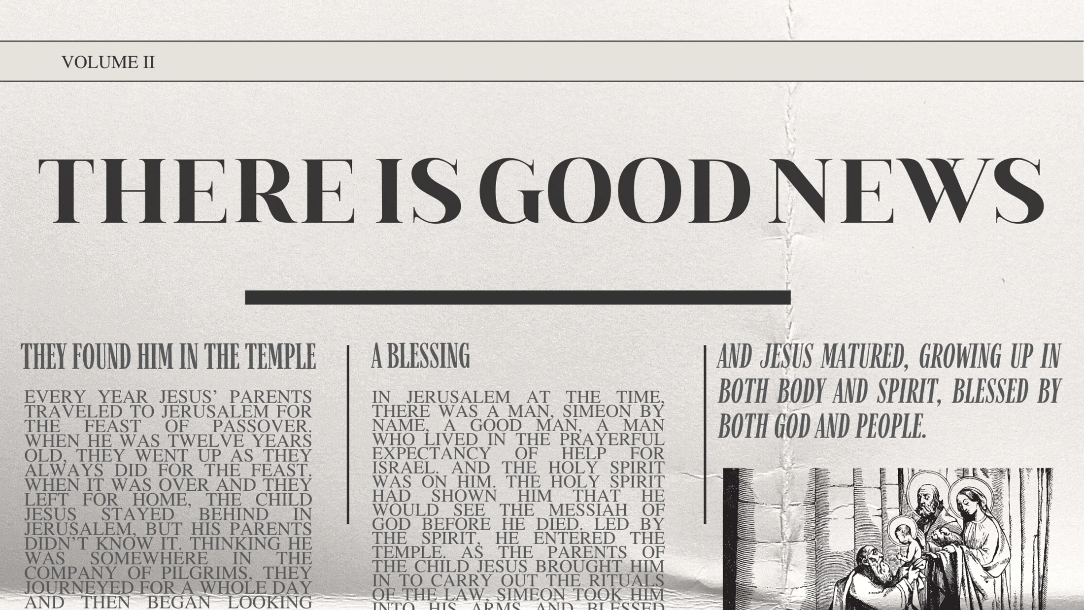 There is Good News: Part 5 – Luke 5