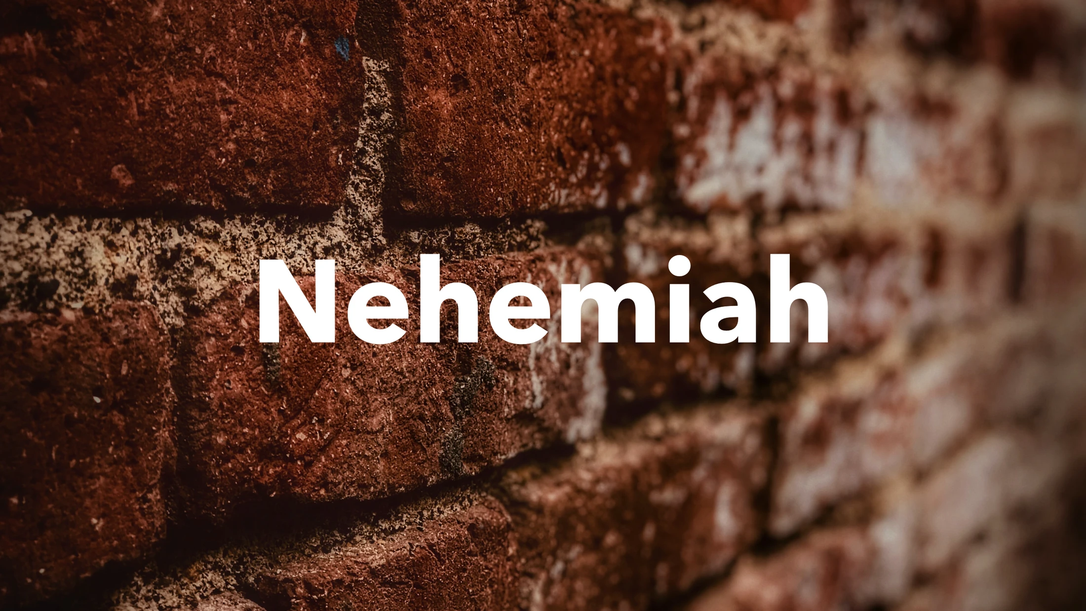 Commitment & Renewal - Nehemiah 9–12
