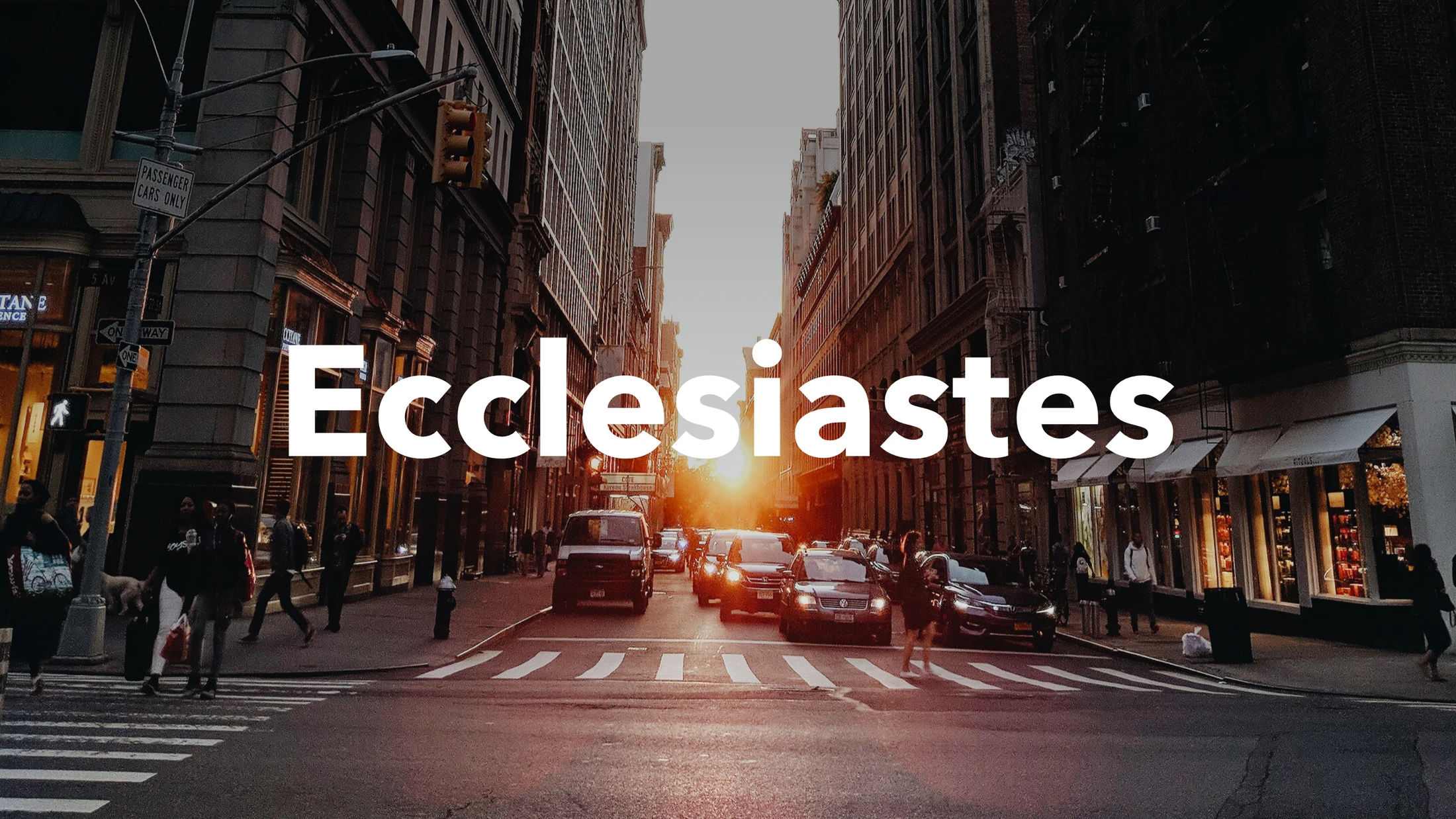Threefold Cord - Ecclesiastes 4:4–12