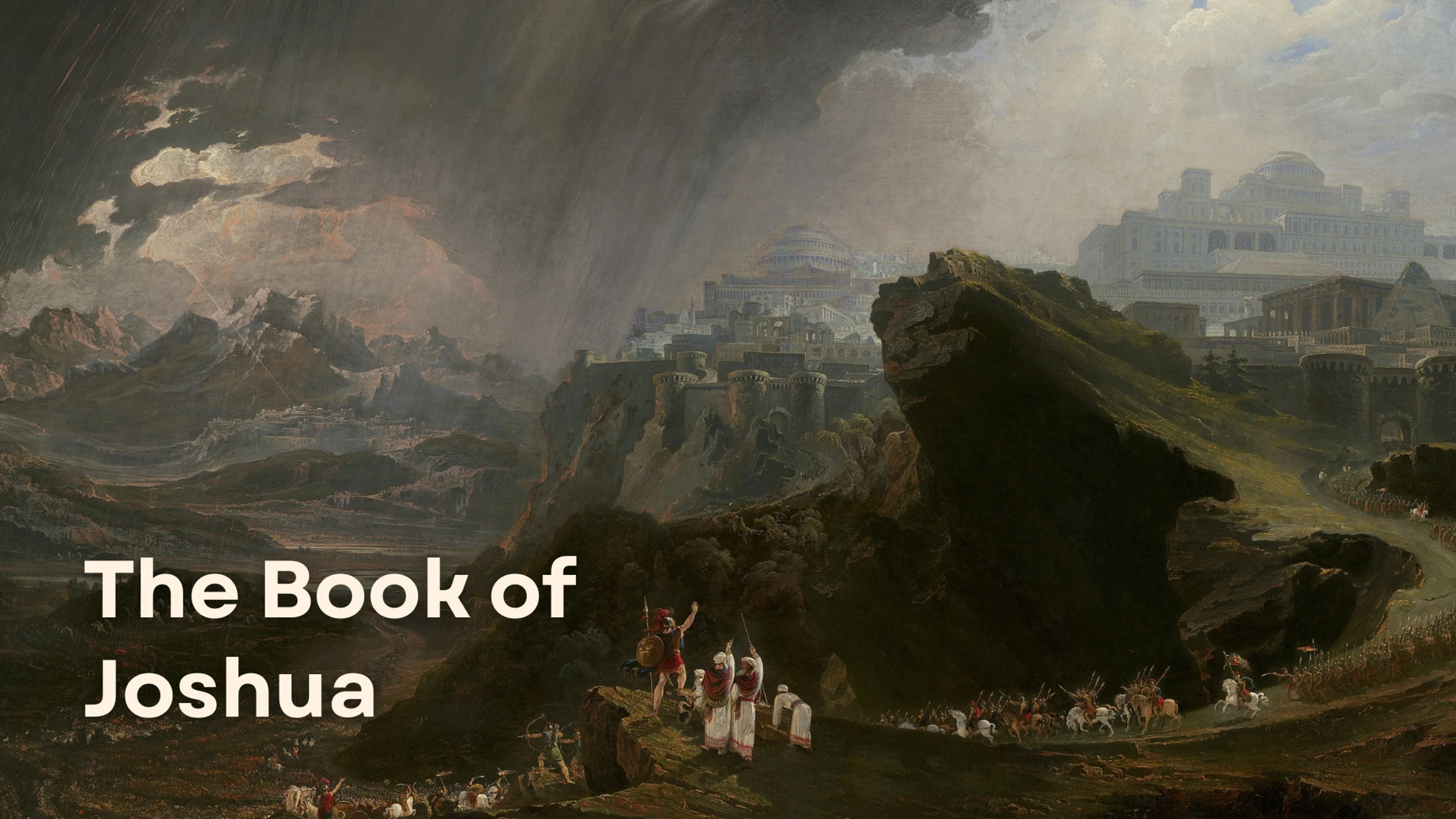 The Book of Joshua: Part 22—I Have Decided to Follow Jesus, No Turning Back—Joshua 24