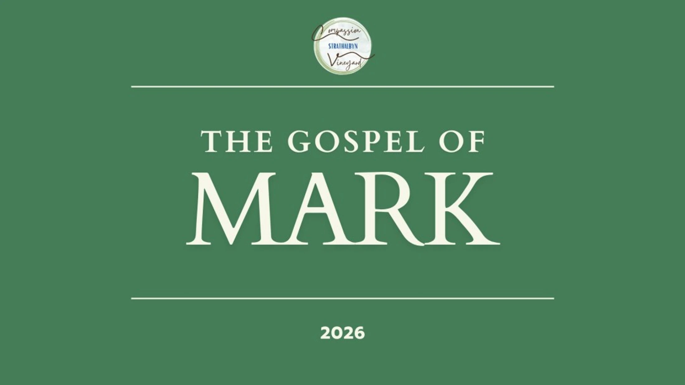 The Book (Gospel) of Mark