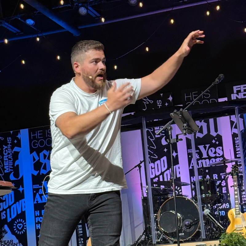 <b>We equip students with the Gospel.</b><br><span>Through biblical teaching, worship, and intentional discipleship, we want every student to understand the good news of Jesus and learn how the Gospel shapes every part of their lives. Our desire is to go beyond topical or emotional teaching, to get into scripture and apply it to our lives.</span>