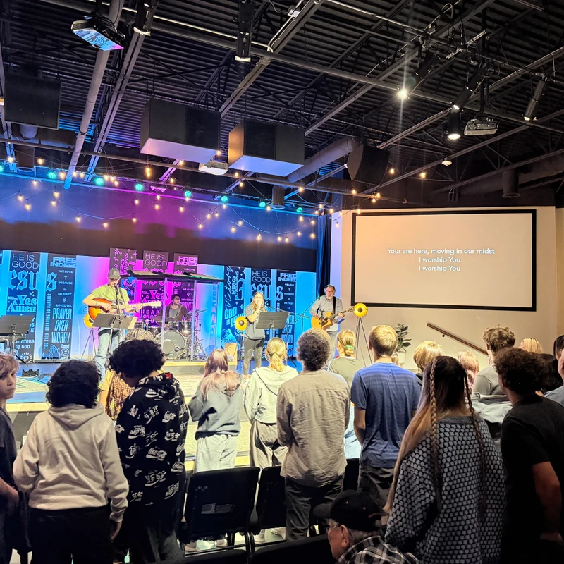 <br><span>We believe students need more than a place to hang out—they need people who will walk alongside them, point them to Jesus, and help them discover what it means to follow Him.&nbsp;</span><span>Our desire is to create a place where students can</span><span>&nbsp;</span><b>know Jesus, find community, and have a whole lot of fun along the way.</b>