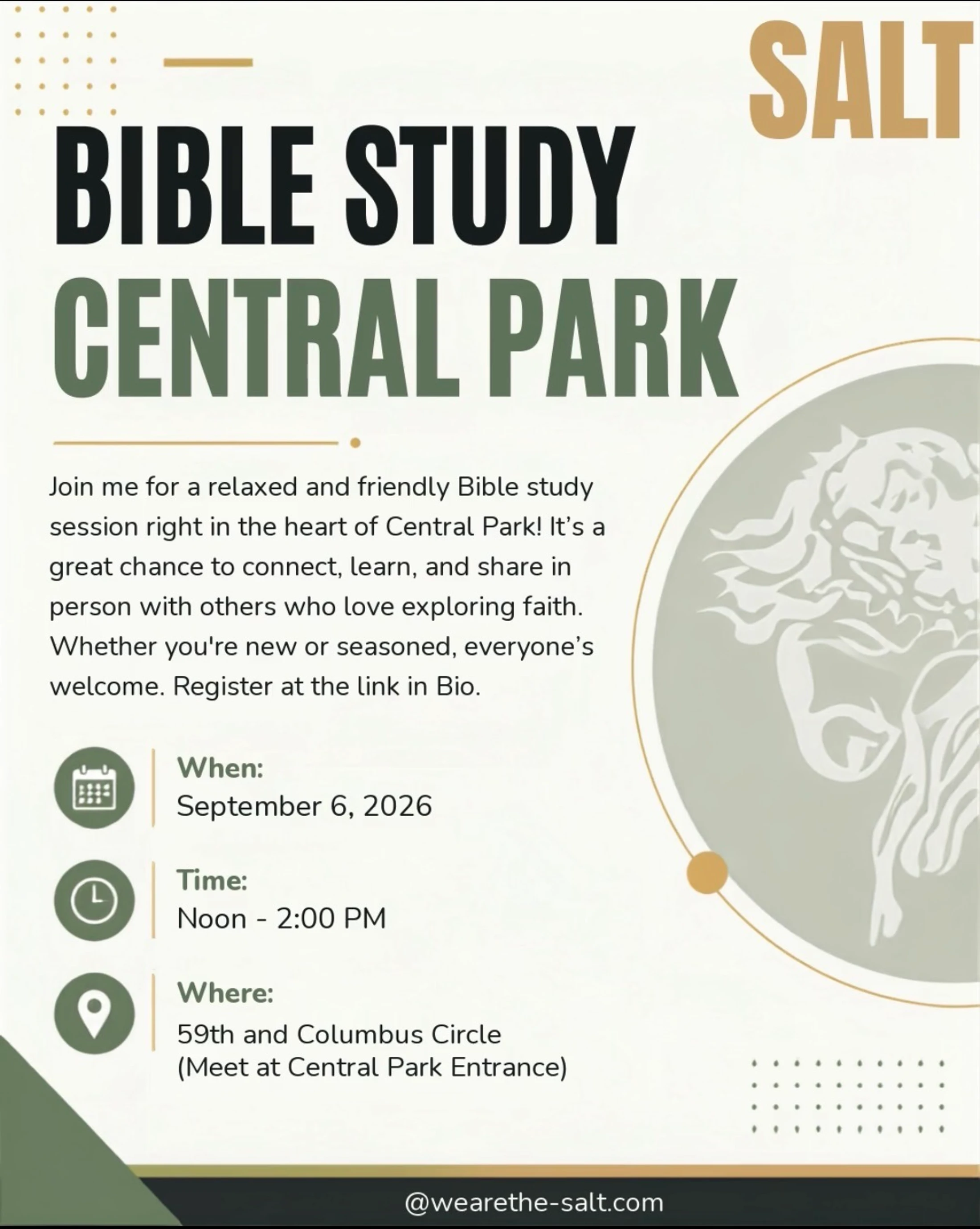 Bible Study in Central Park
