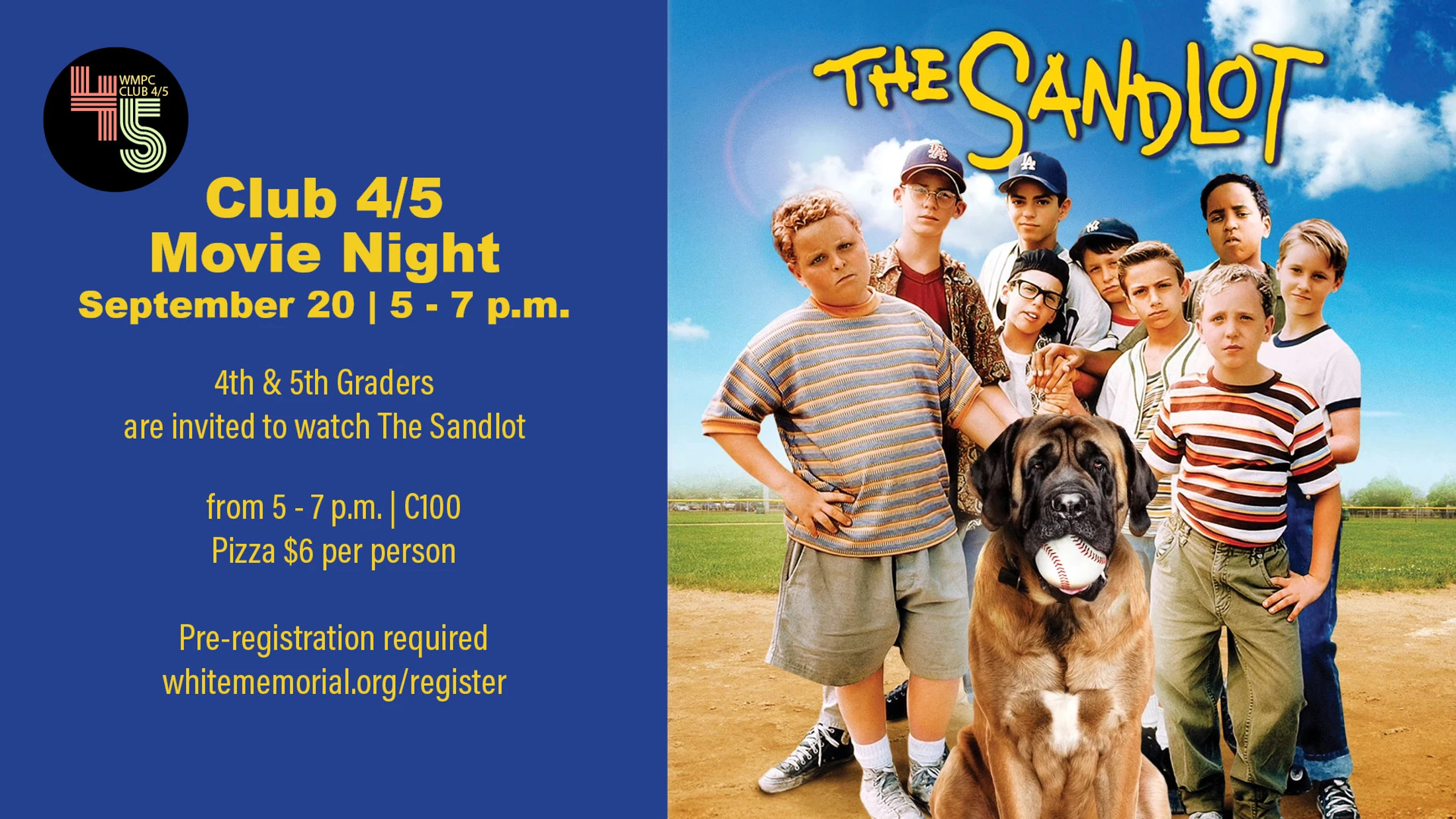 Club 4/5 Movie Night