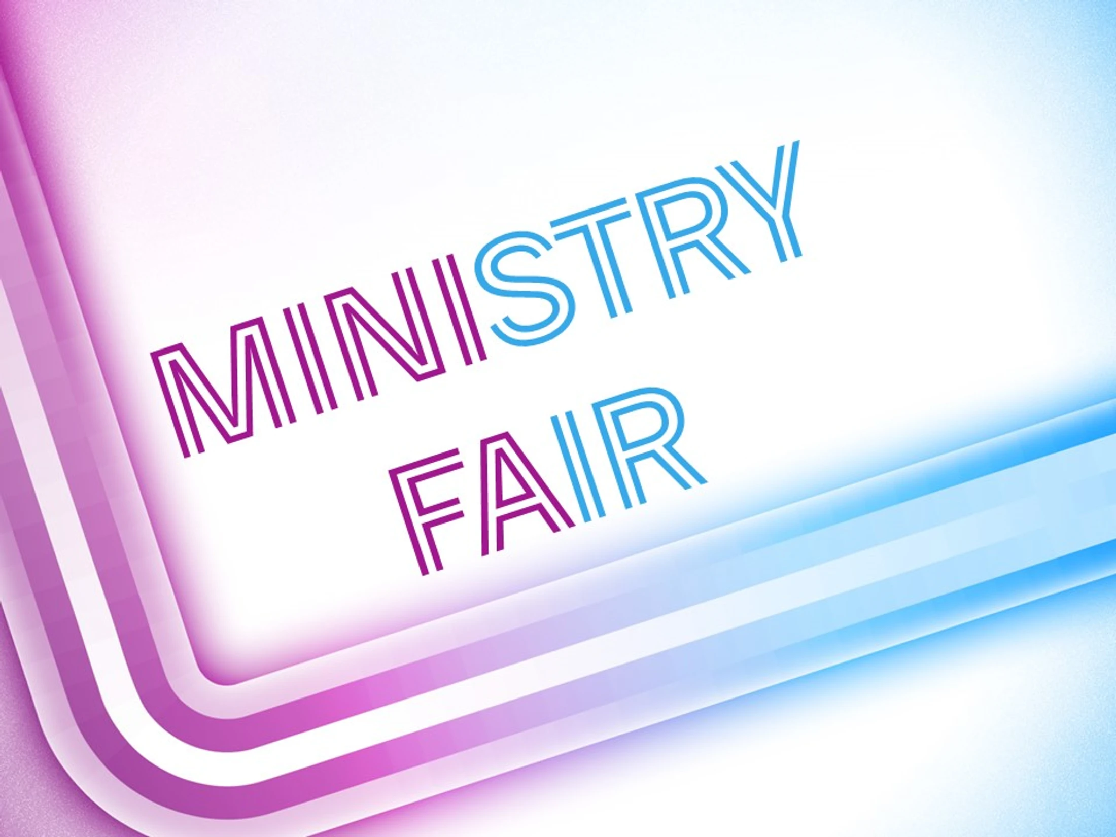 Ministry Fair