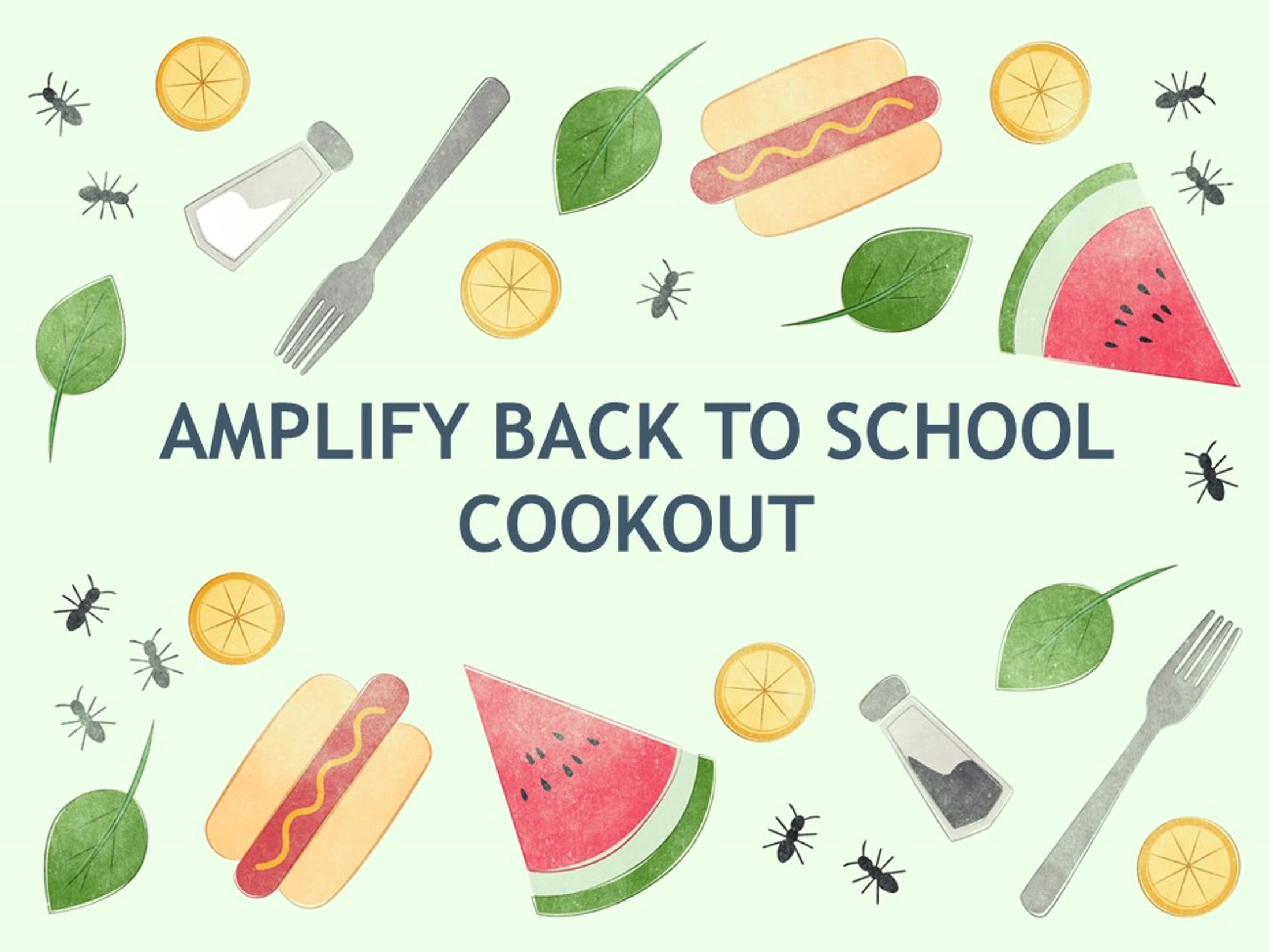 Amplify Back to School Cookout