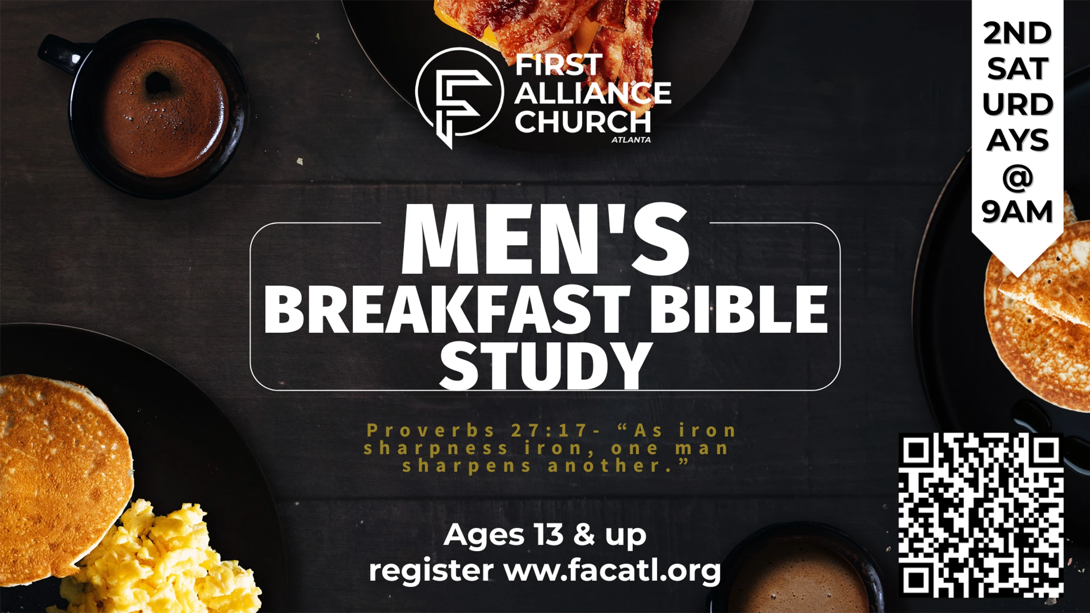 Men and Boy's Breakfast Bible Study