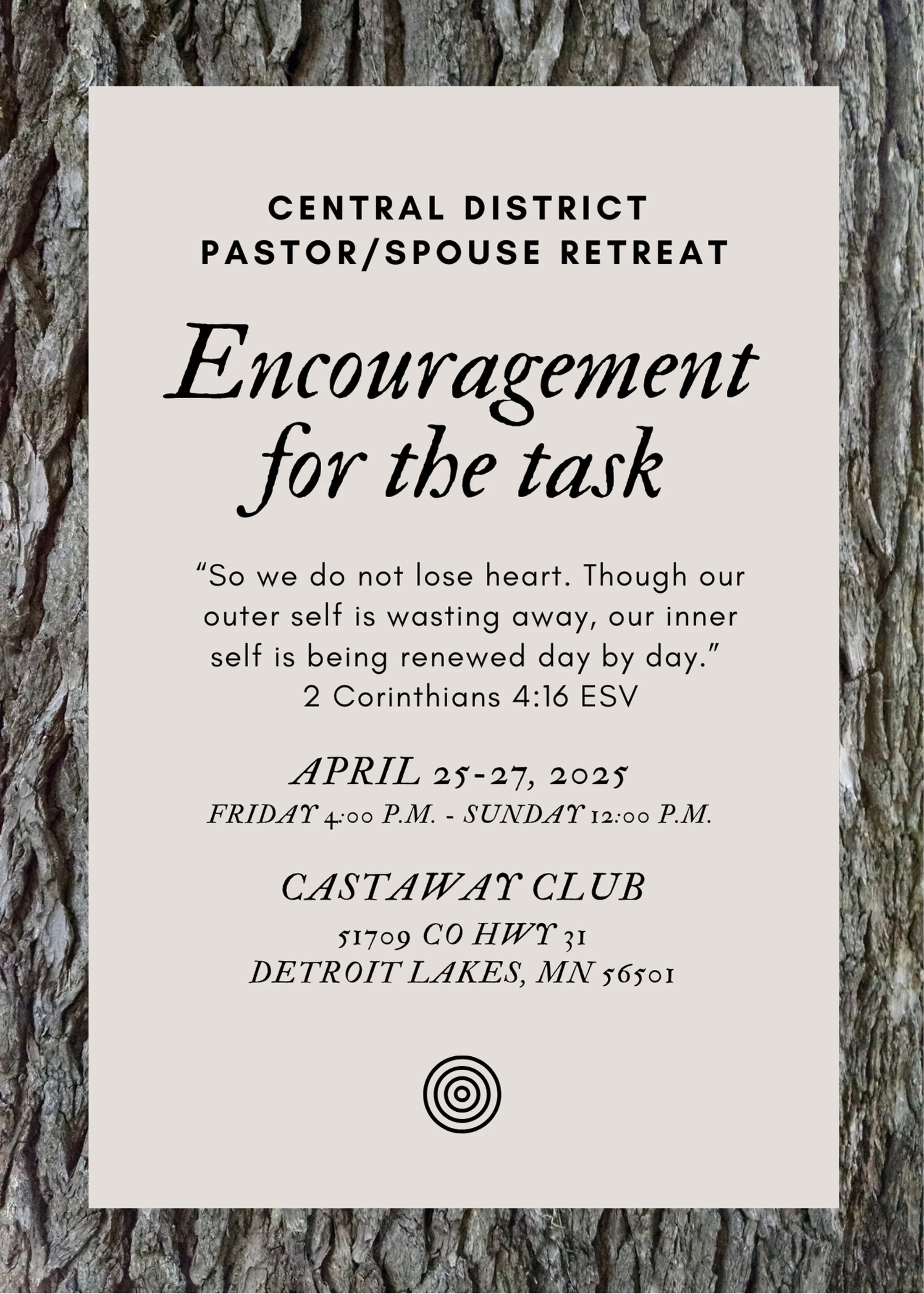 Pastor/Spouse Retreat 2025