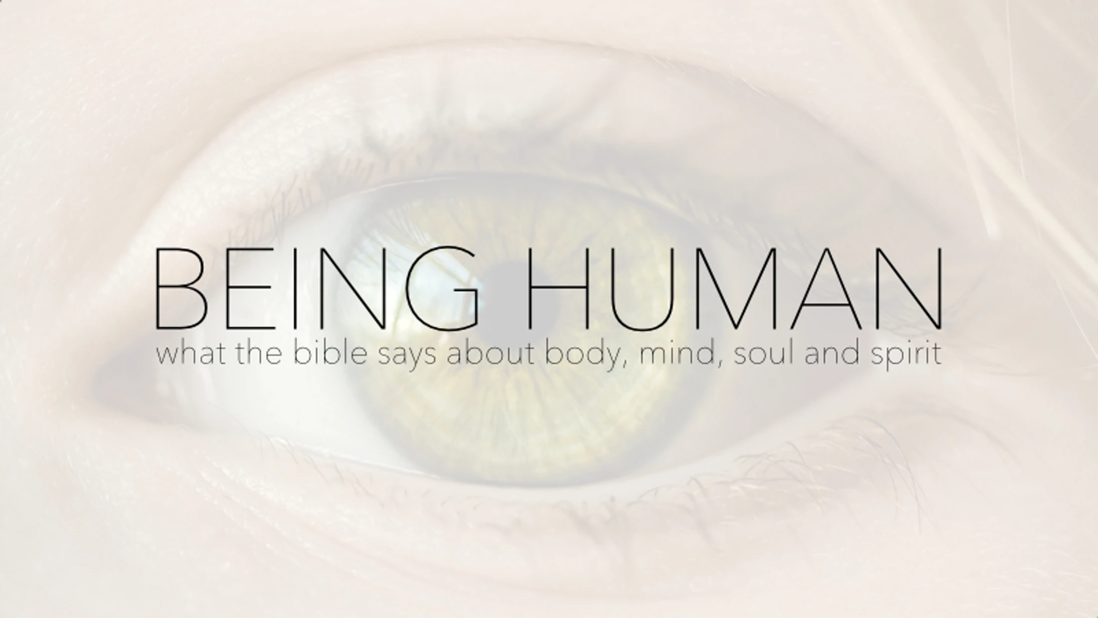 Being Human - Lesson Eight