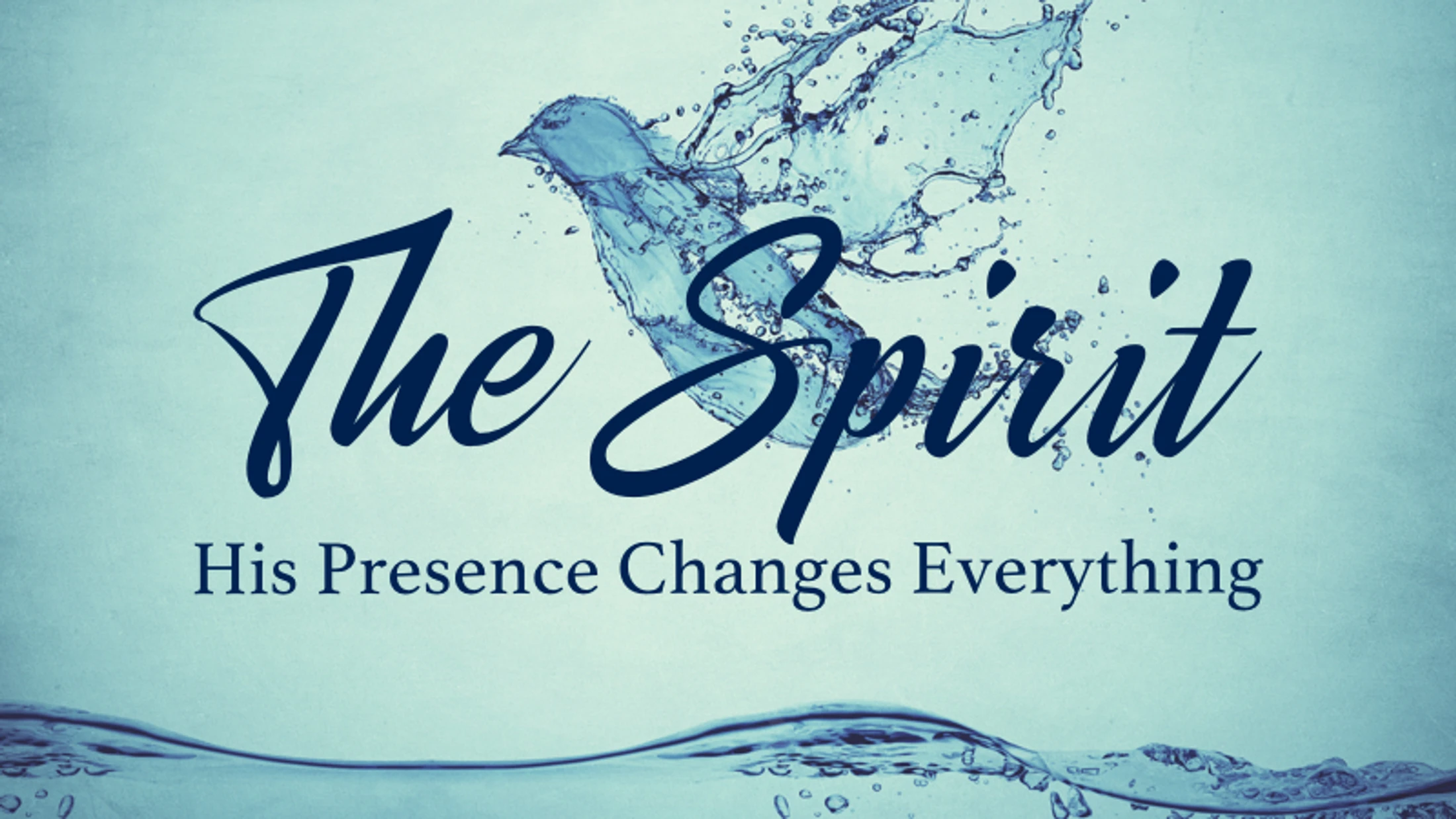 The Spirit as Rivers of Living Water