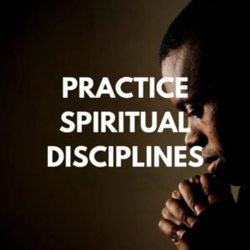 “I need help discovering and implementing spiritual disciplines.”
