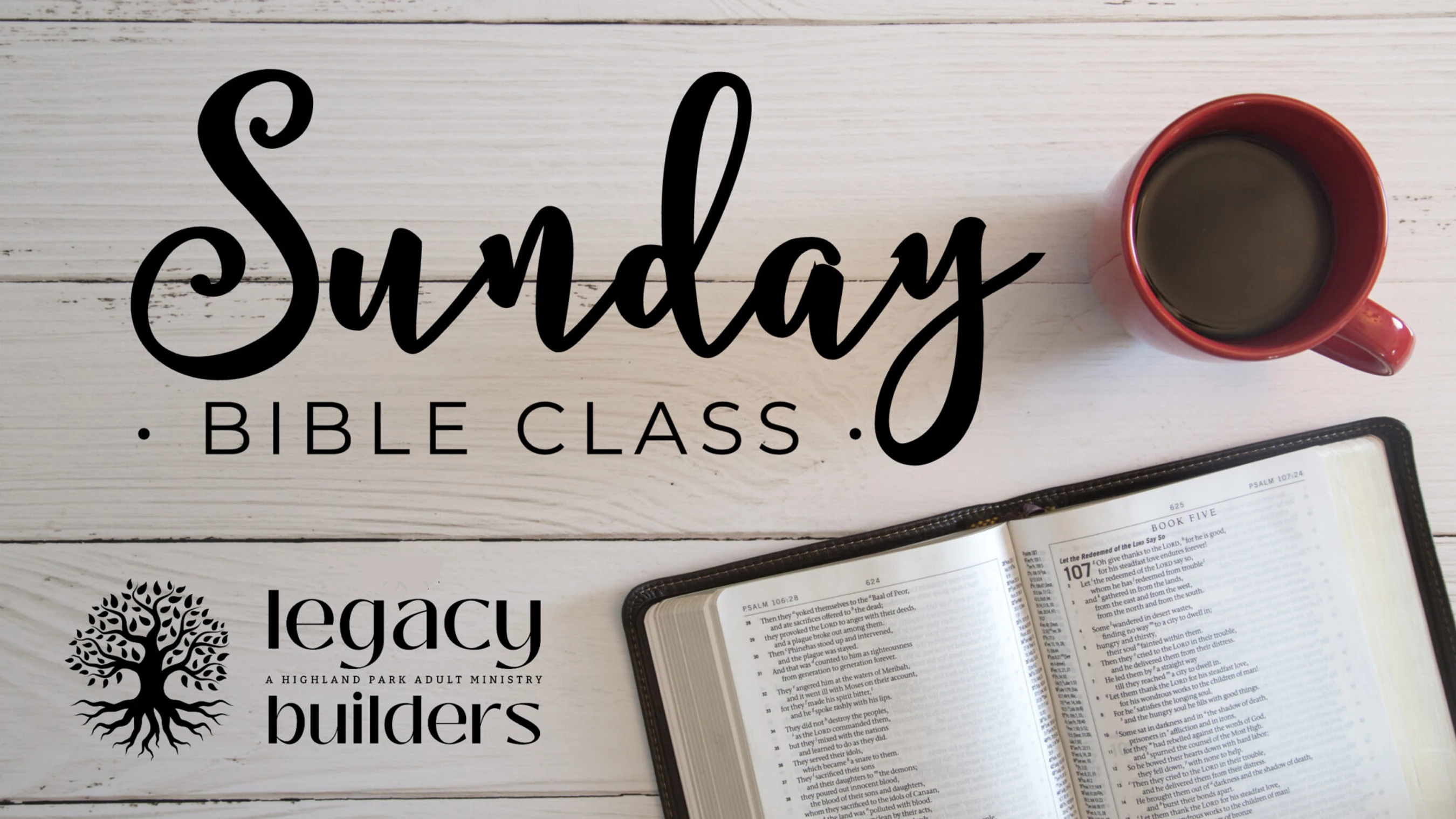 Sunday <i>Bible Class</i>