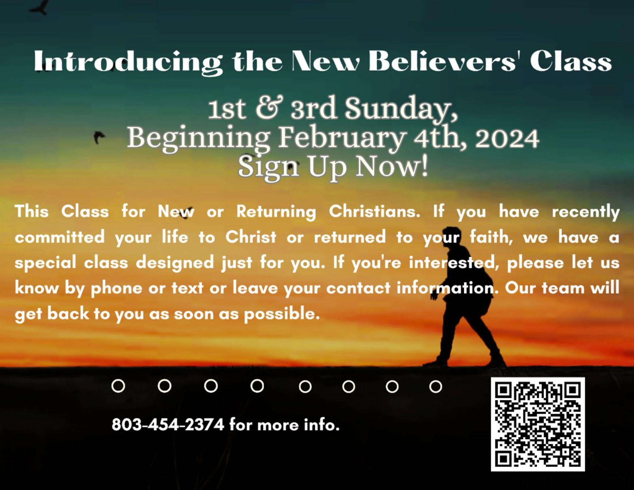 New Believers Class