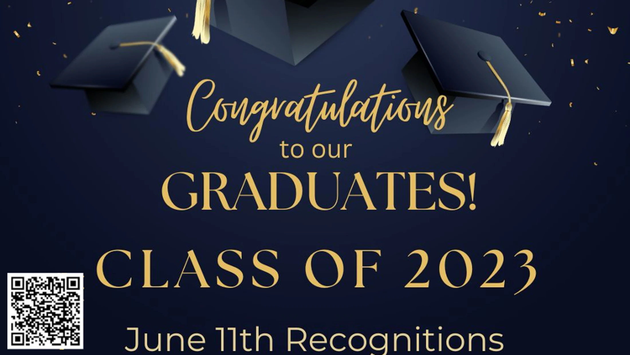 2023 Graduates Recognition Sunday