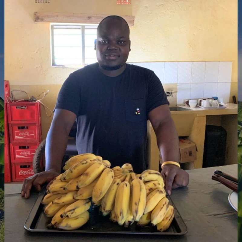 Grow bananas to support the ministry