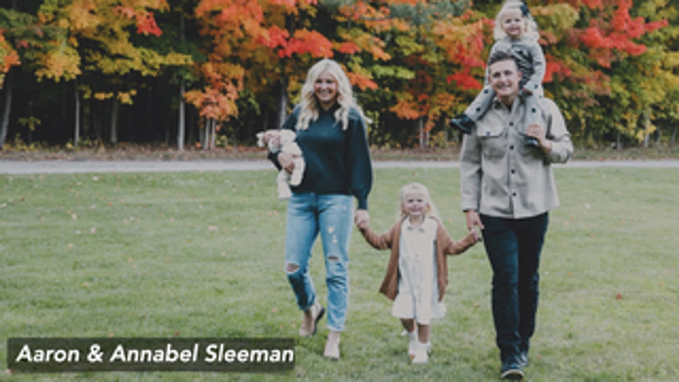 Aaron and Annabel Sleeman