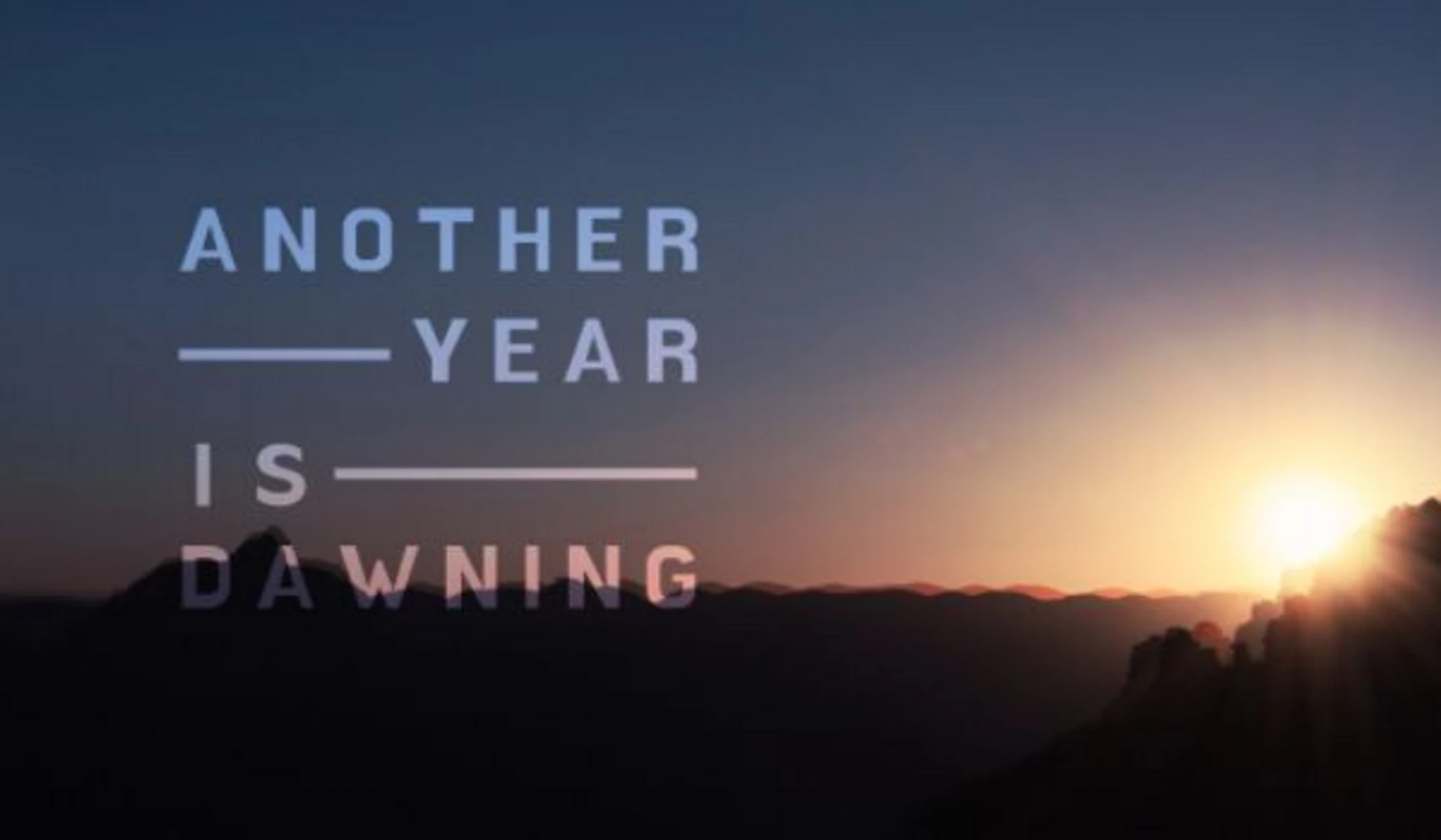 Another Year is Dawning