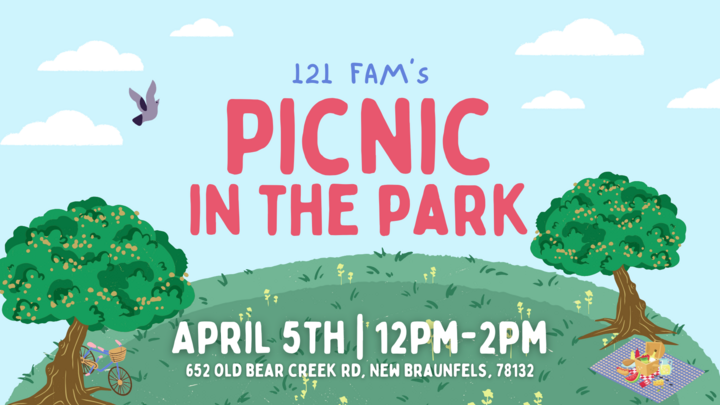 121FAM's Picnic Party in the Park logo