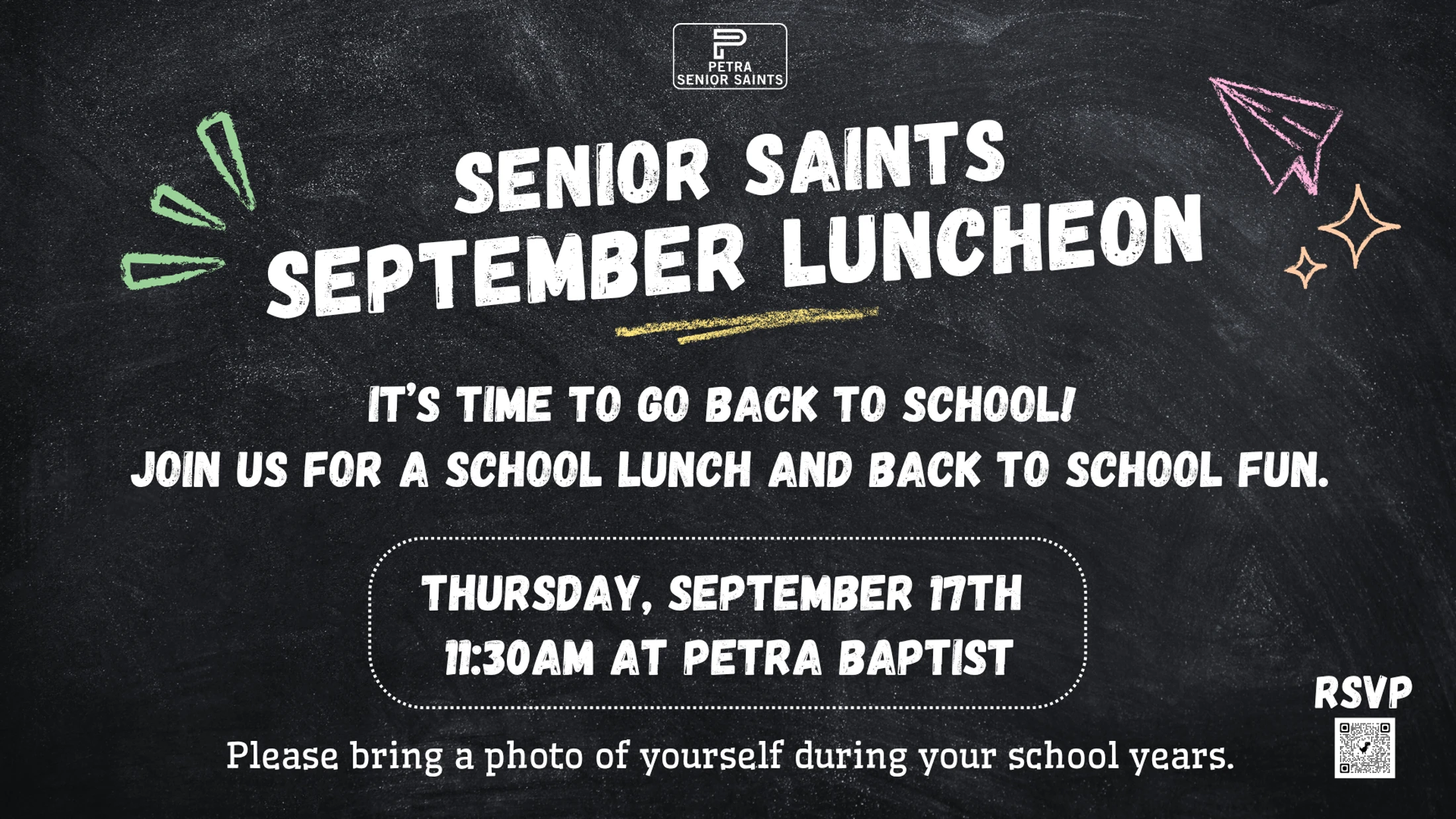 Senior Saints September Luncheon