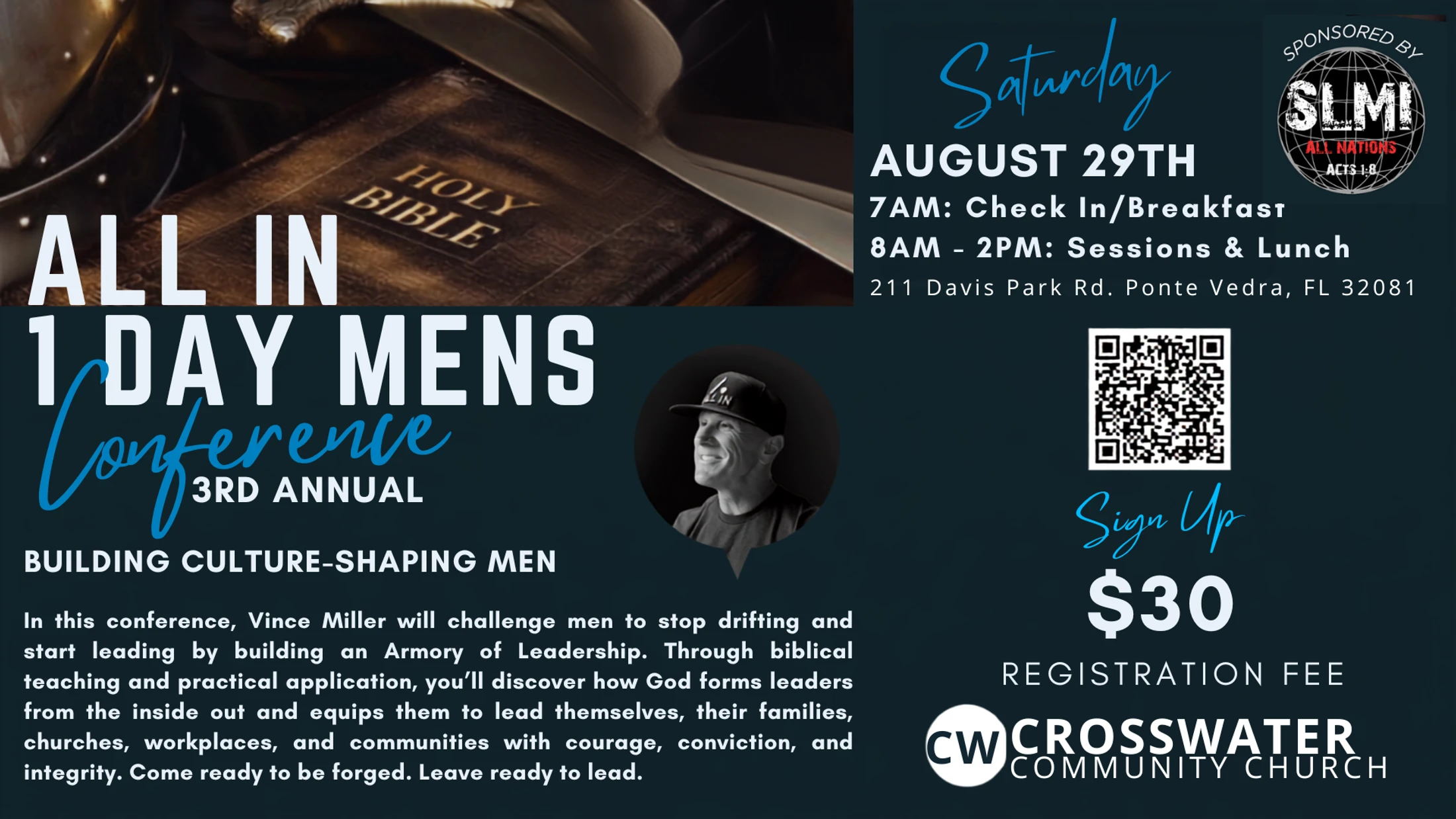 3rd Annual Men’s All In 1 Day Event