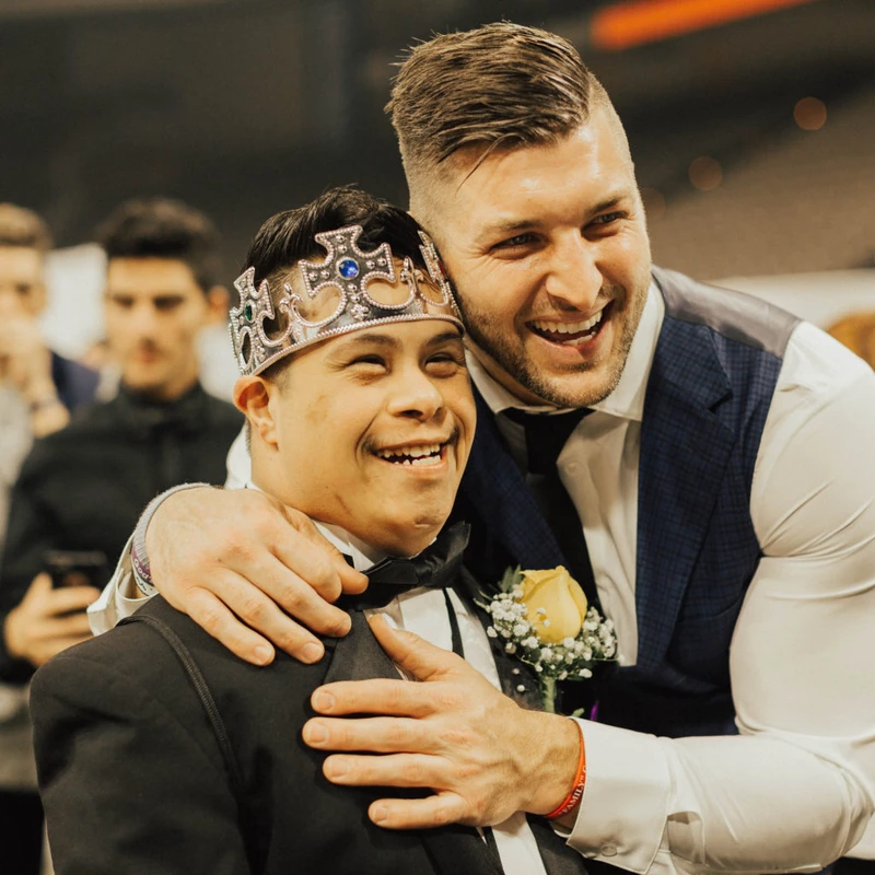 Hosted by churches around the globe and sponsored by the Tim Tebow Foundation, Night to Shine reminds each guest that they are loved, valued, and celebrated just as they are!