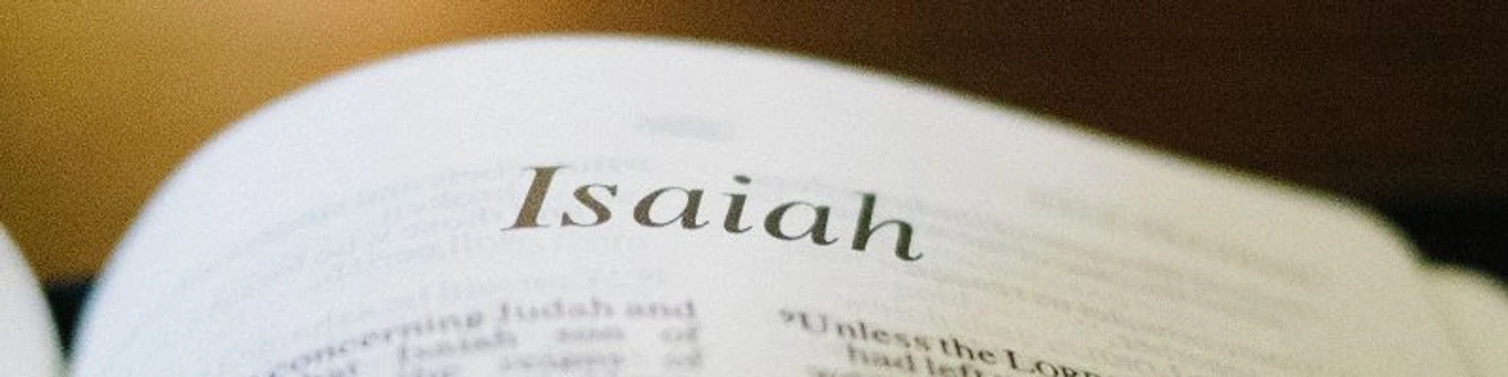 Introduction to Isaiah