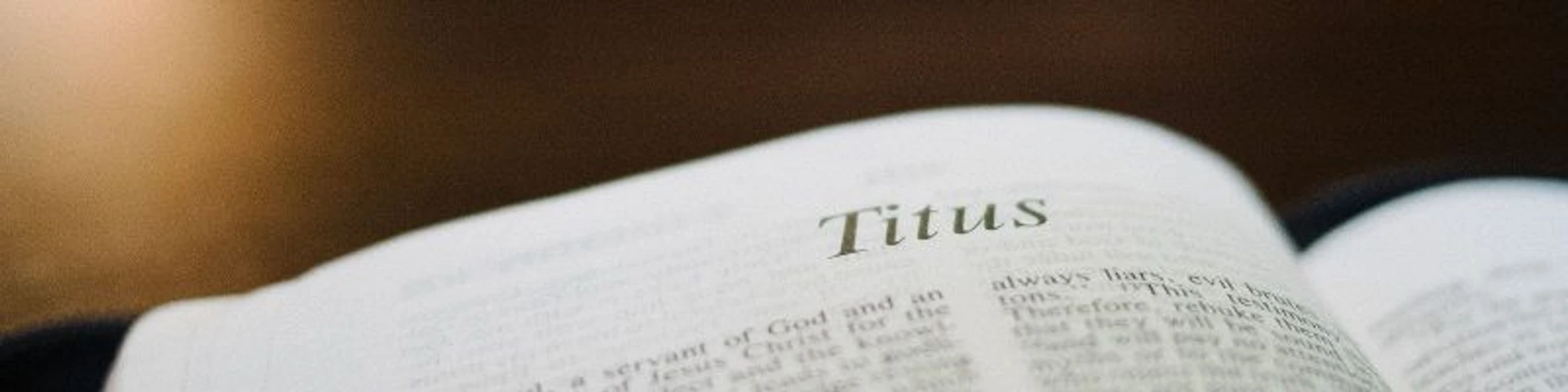 The Rumors Are True — Titus 1:10 – 2:5