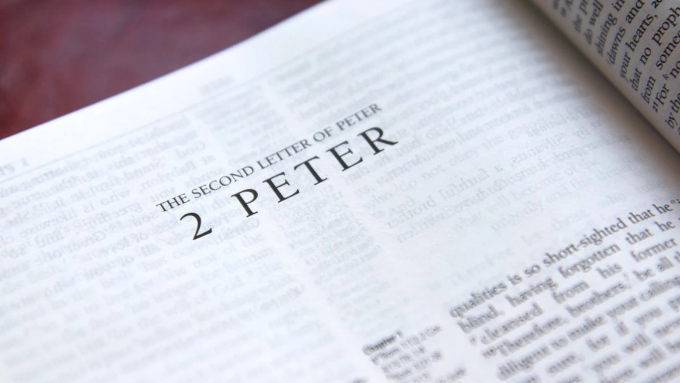 Notes to the Beloved 2 Peter 3:1-18
