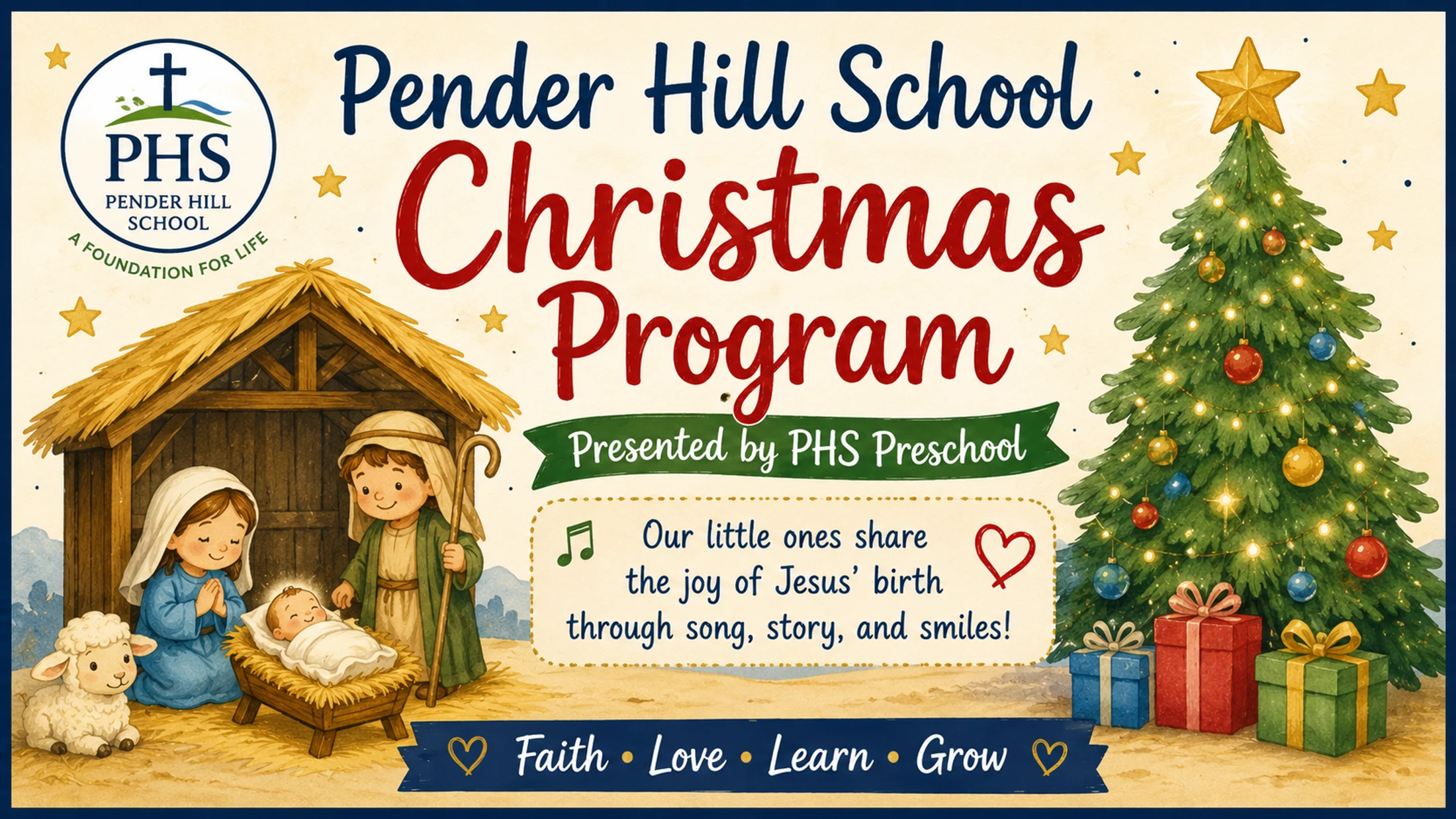 Pender Hill School Christmas Program