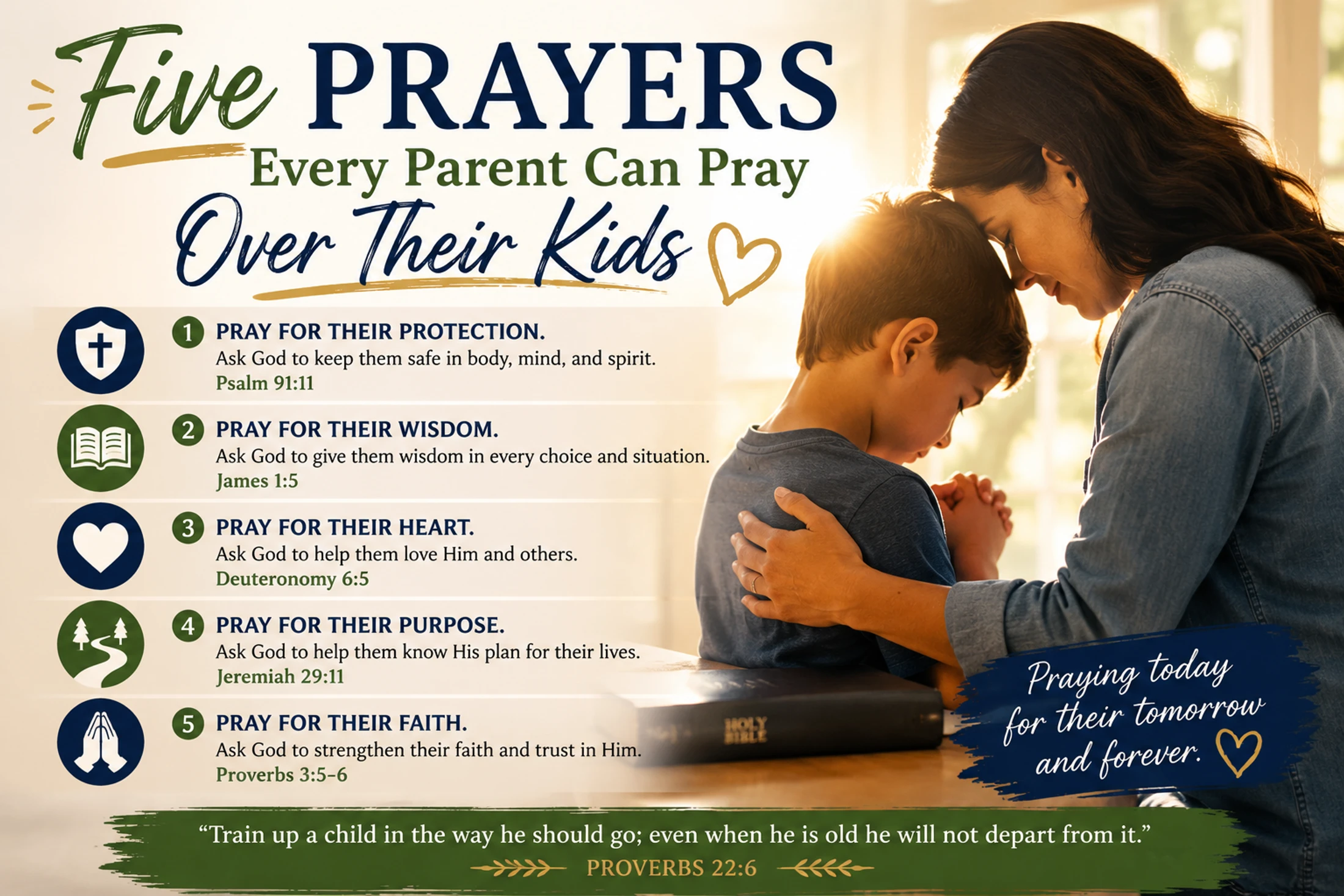 Five Prayers Every Parent Can Pray Over Their Kids