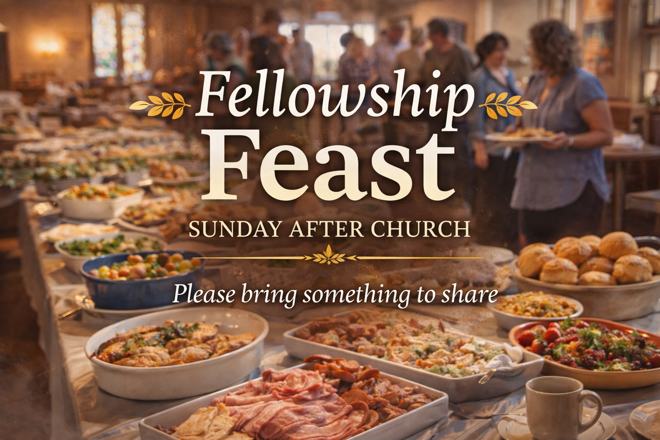Fellowship Feasts Return