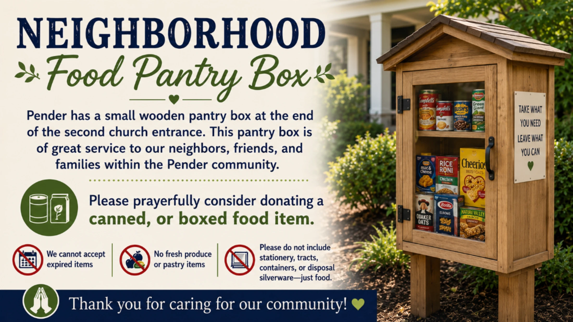 Neighborhood Food Pantry