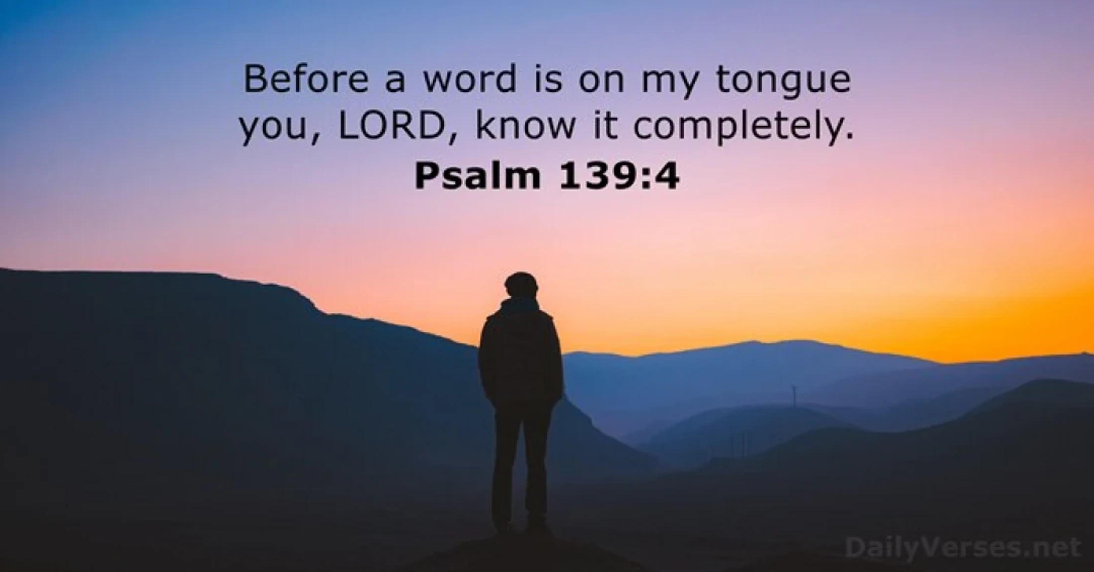 Verse of the Day - August 12