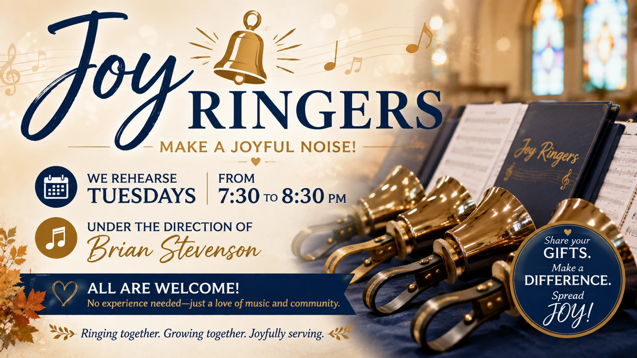 “Thanksgiving Celebration” | Pender’s Joy Ringers