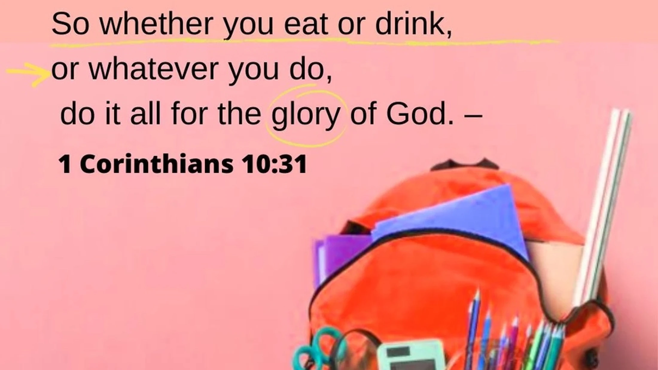Verse of the Day - August 24