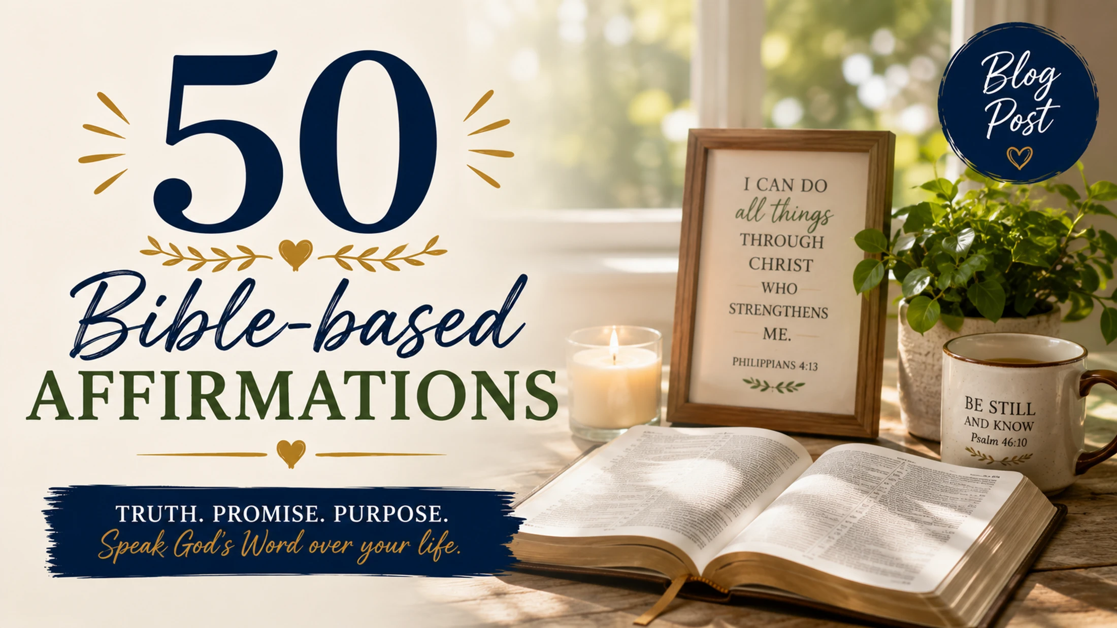 50 Bible-Based Affirmations