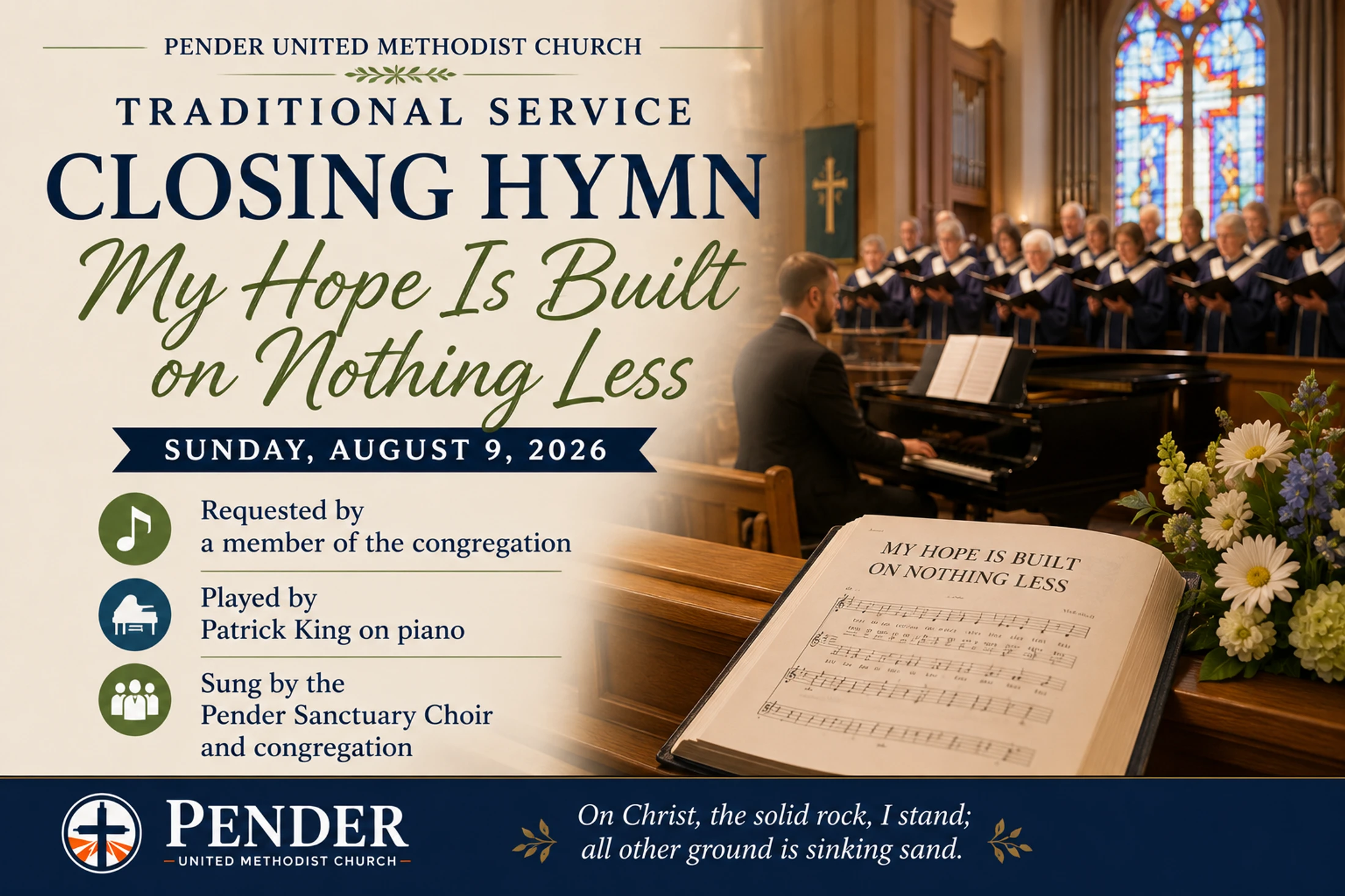 Hymn History: My Hope is Built on Nothing Less