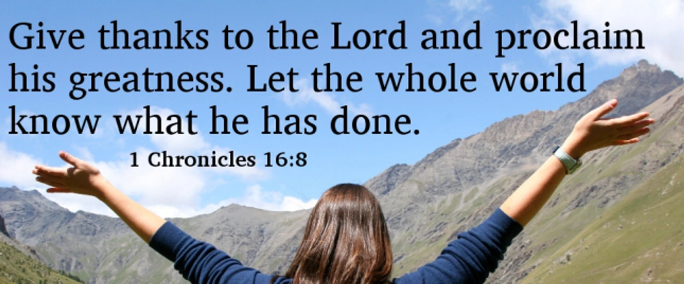 Verse of the Day - August 18