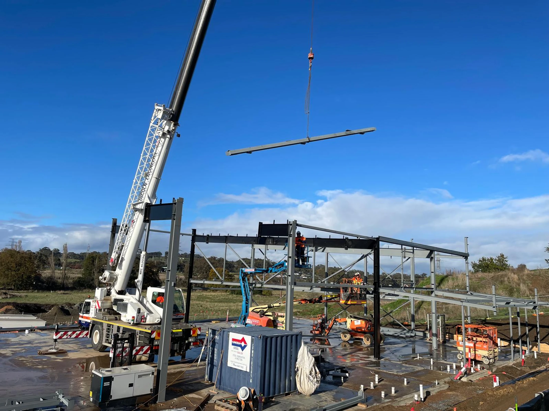Steelworks Have Begun!