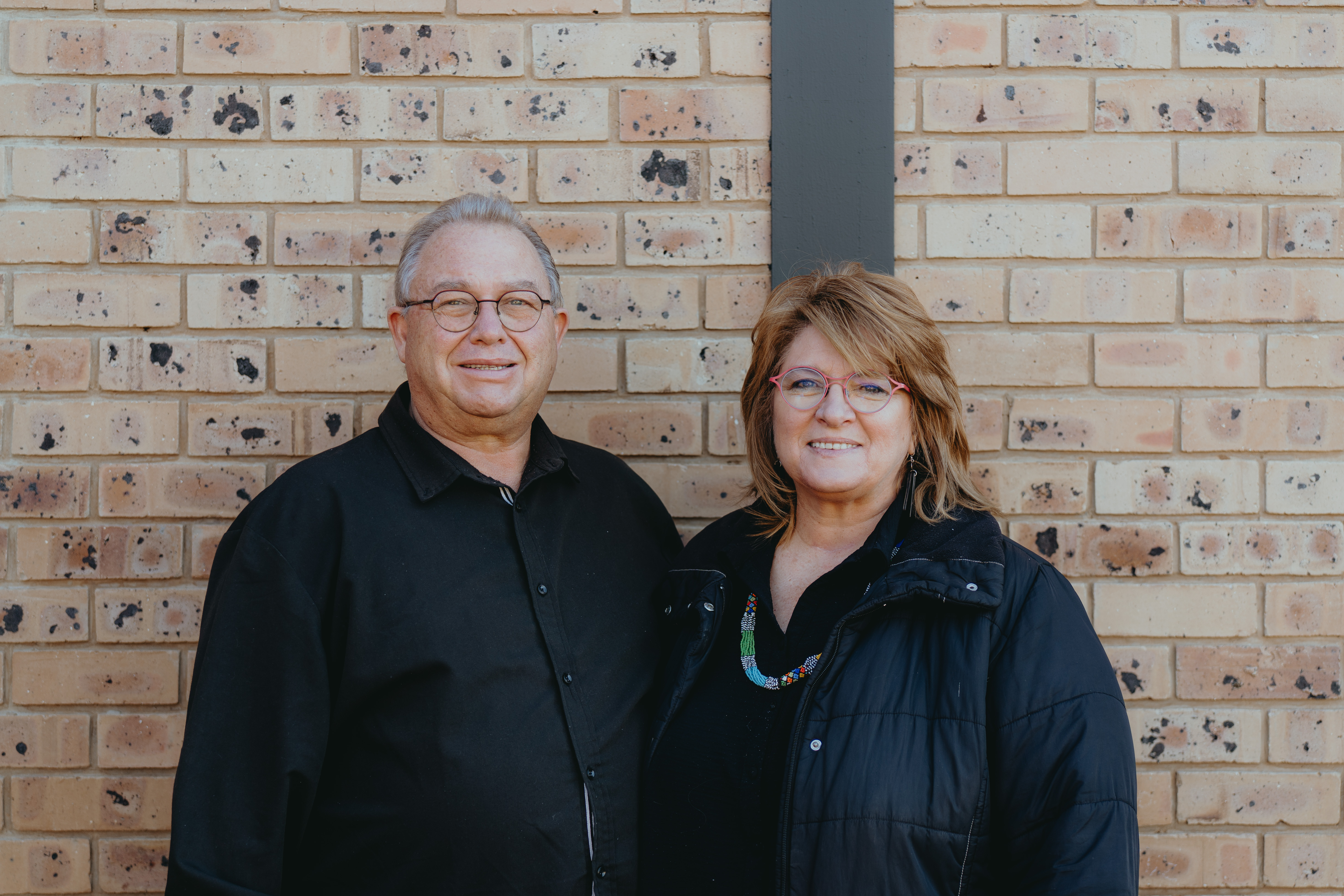 Dr Willem and Celesté Nel