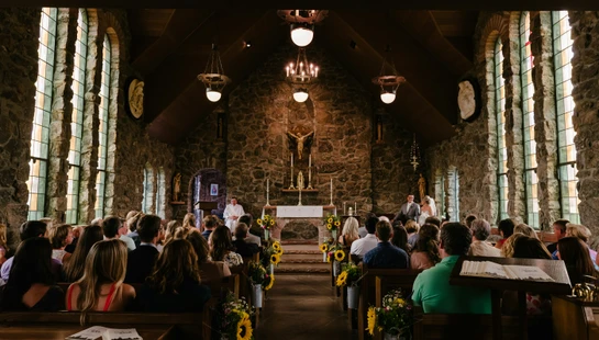 people sitting on chair in church