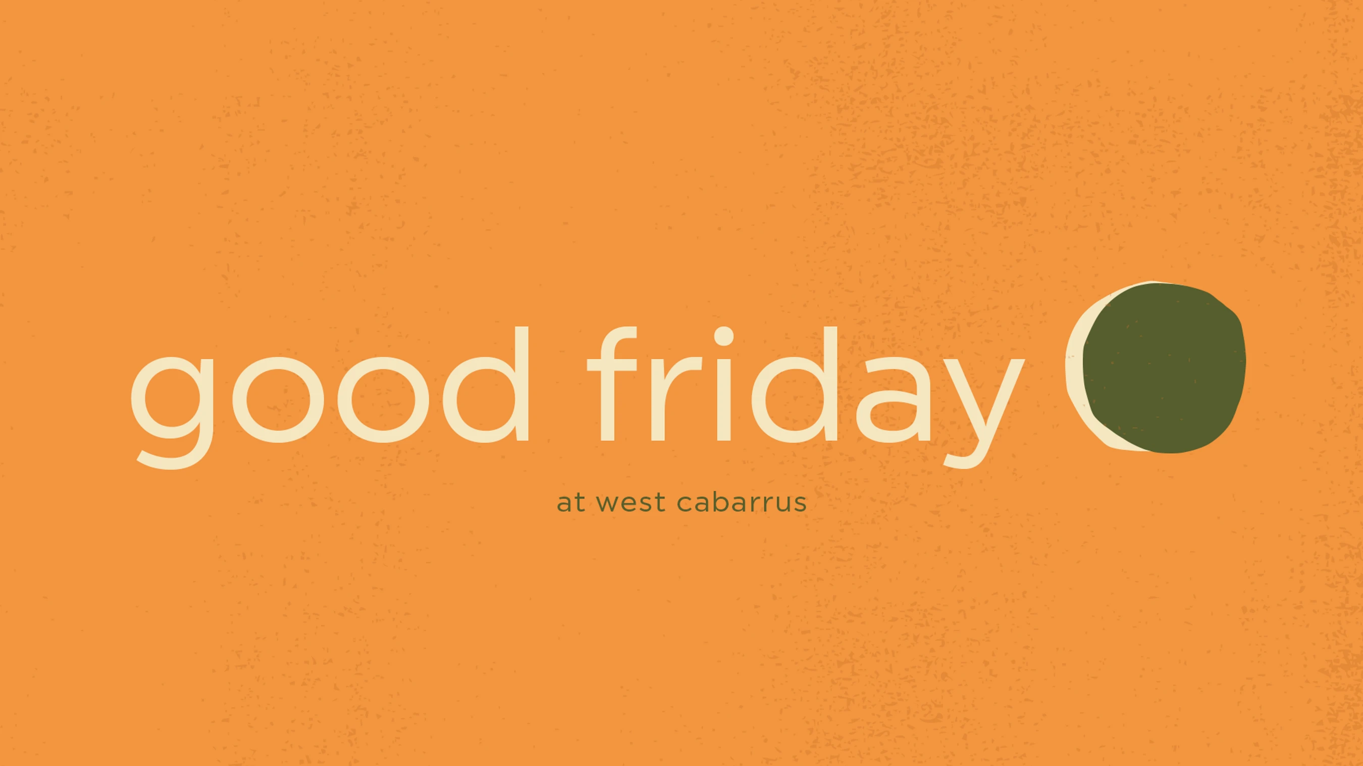 Good Friday Service