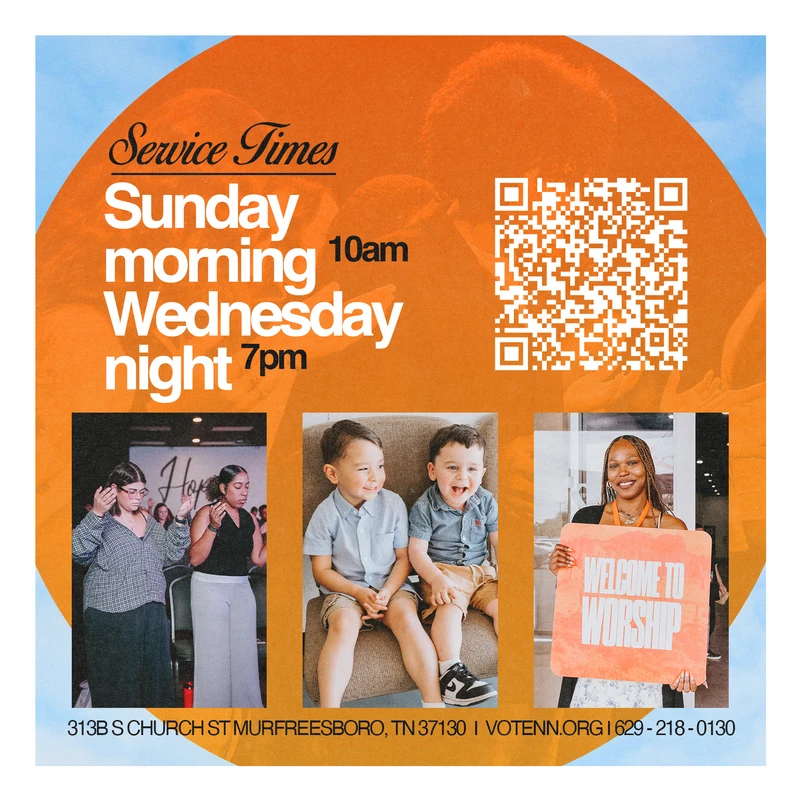 Sundays 10AM & <br>Wednesdays 7PM