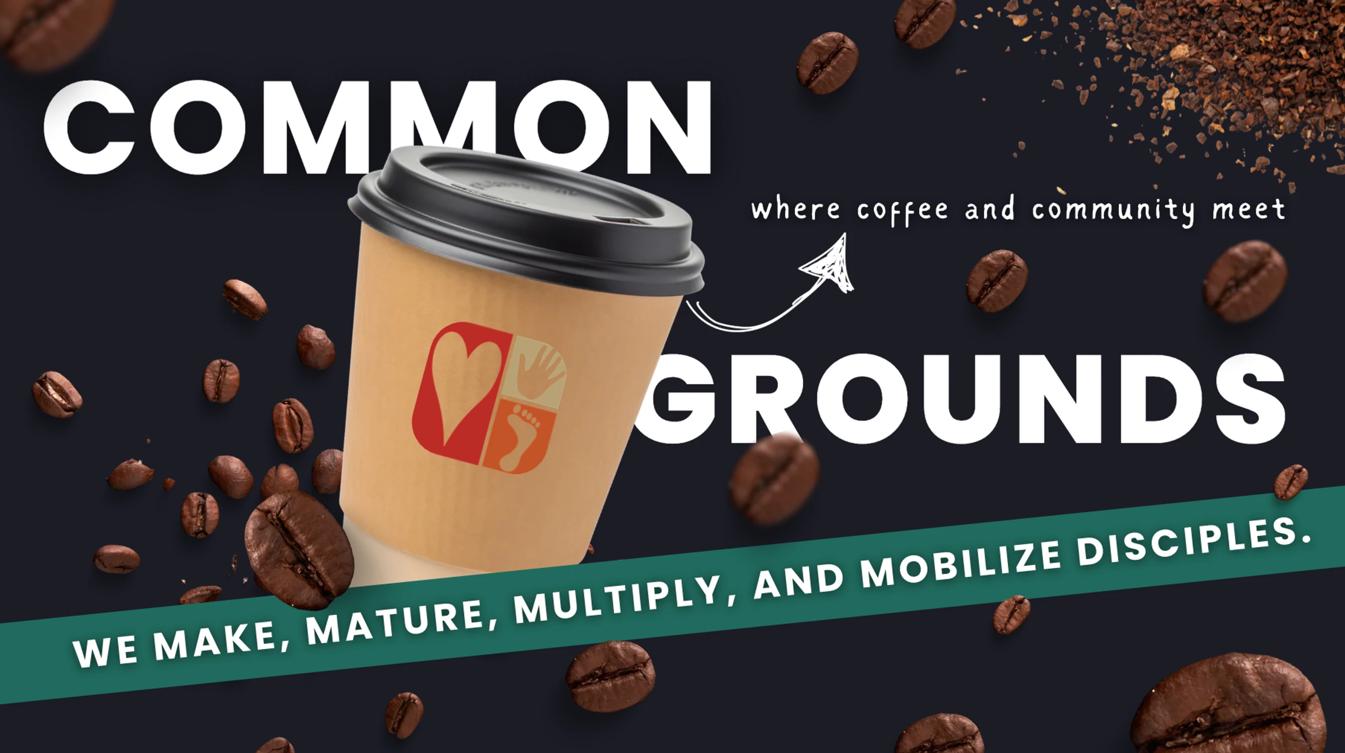 <small>Common Grounds Cafe Space<br>and Sunday School (All Ages)