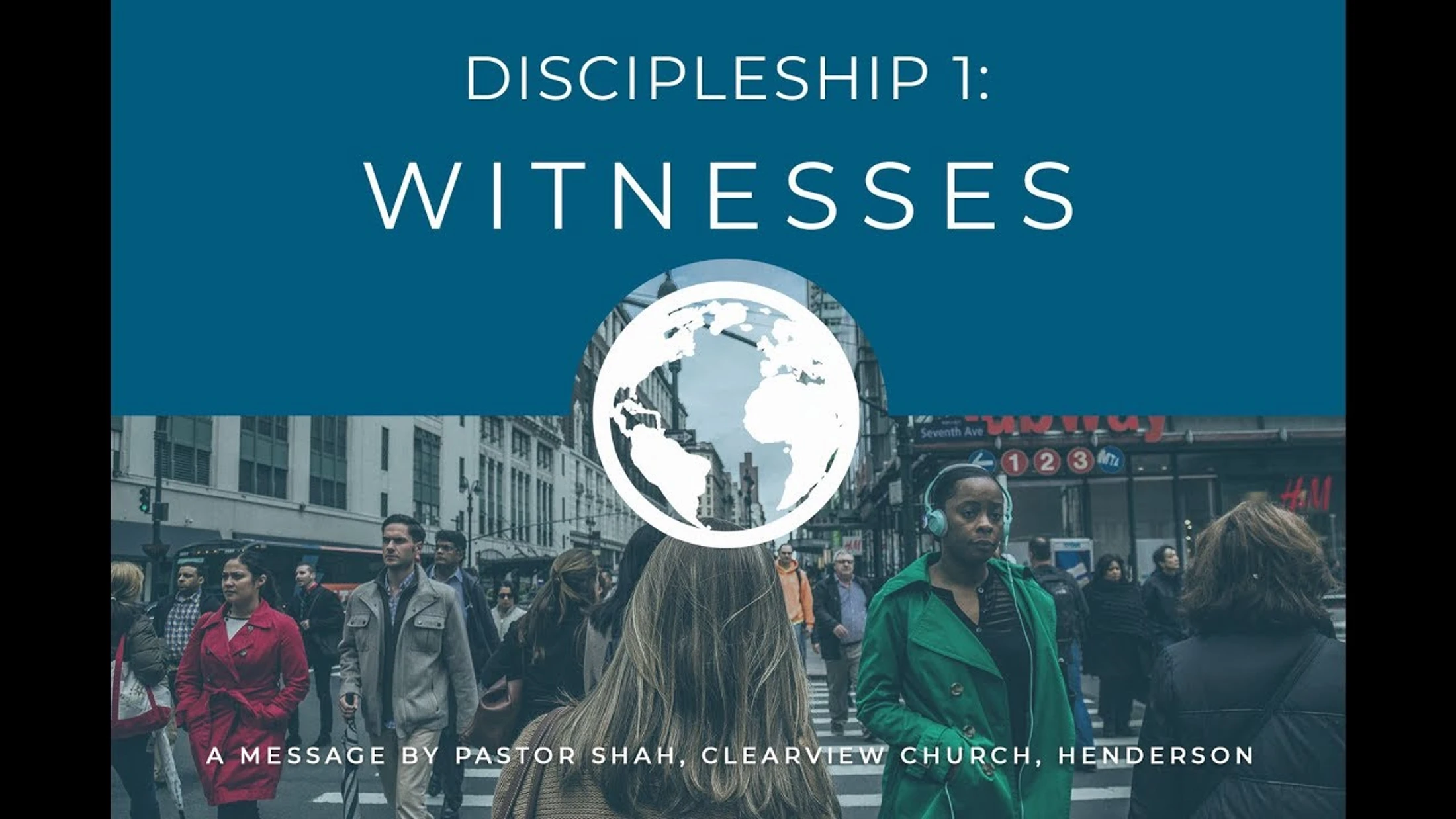 Discipleship 1: Witnesses